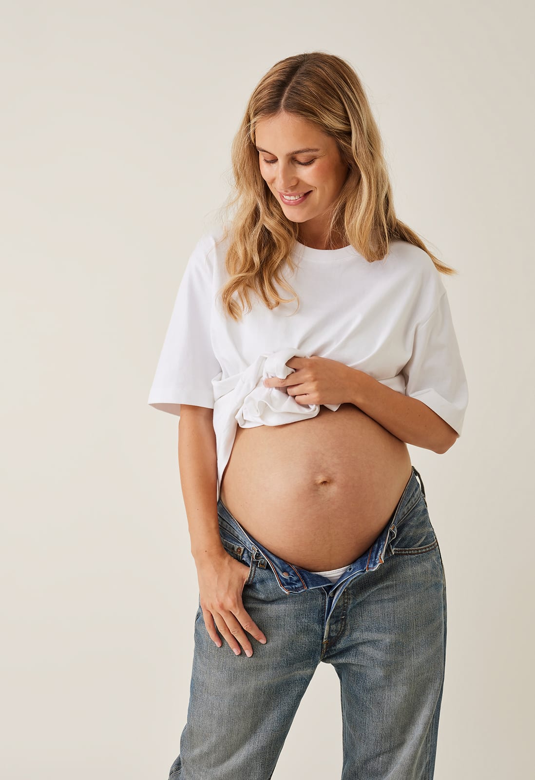 Chemise oversize à fente