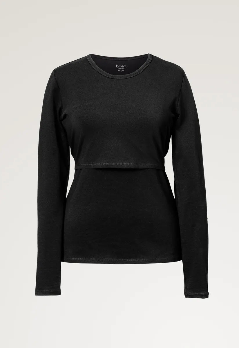 Essential Long Sleeve Nursing Top