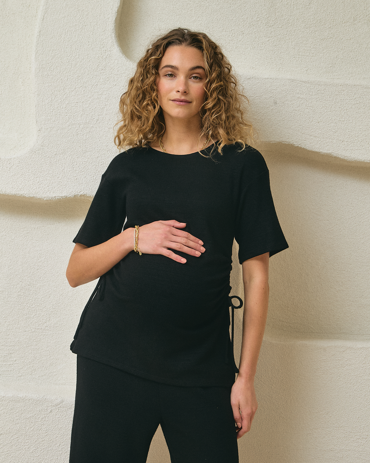 Danielle Knit Top - Black