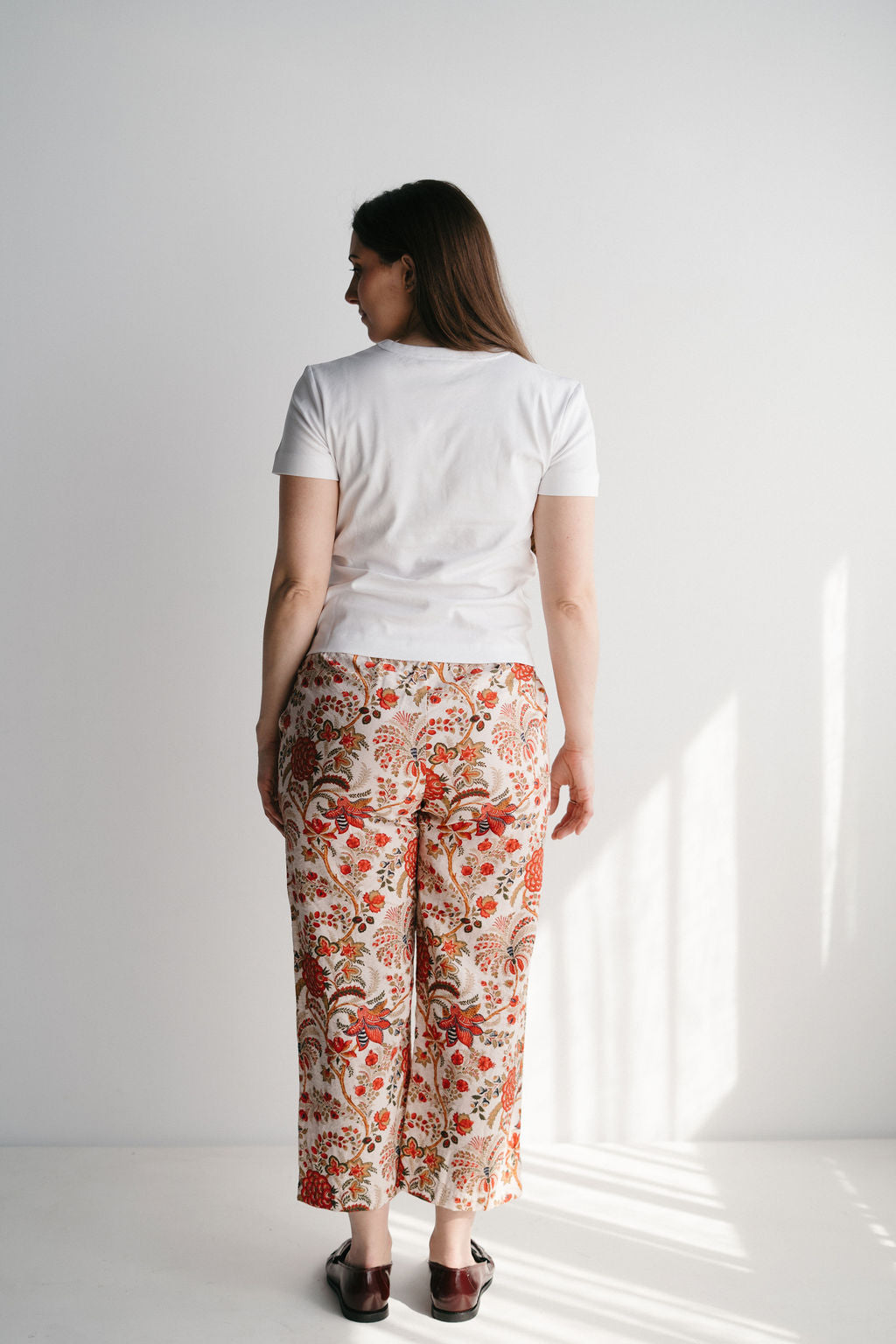 Sylvie Summer Pants - Bohemian Print