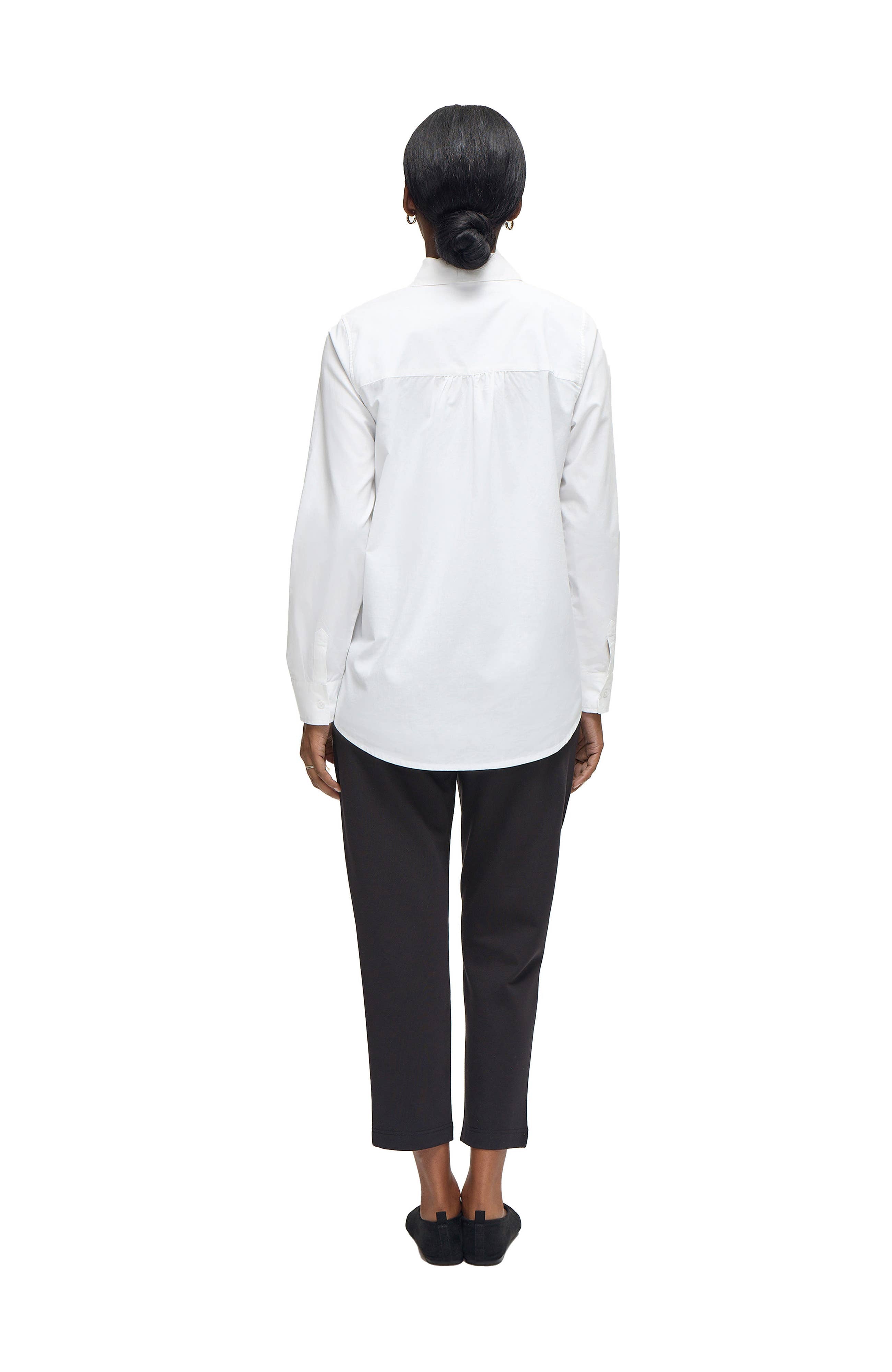 The Classic Poplin Maternity Shirt