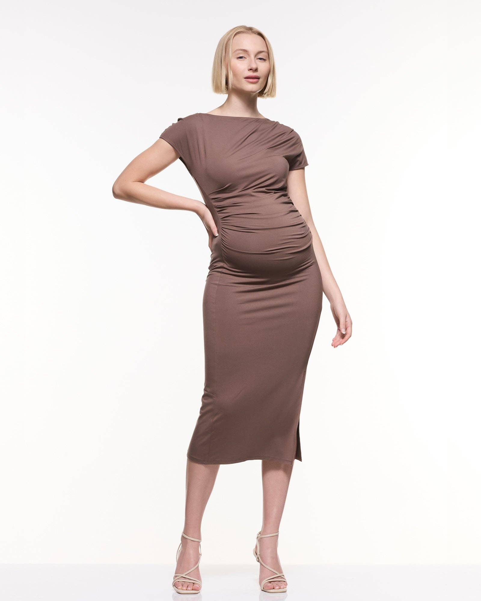 Robe Victoria froncée