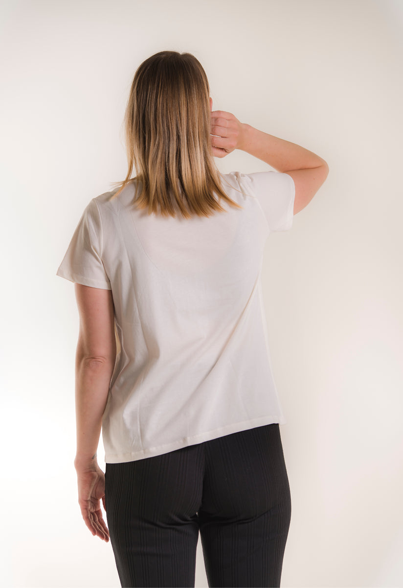 T-shirt classique de maternité et d'allaitement