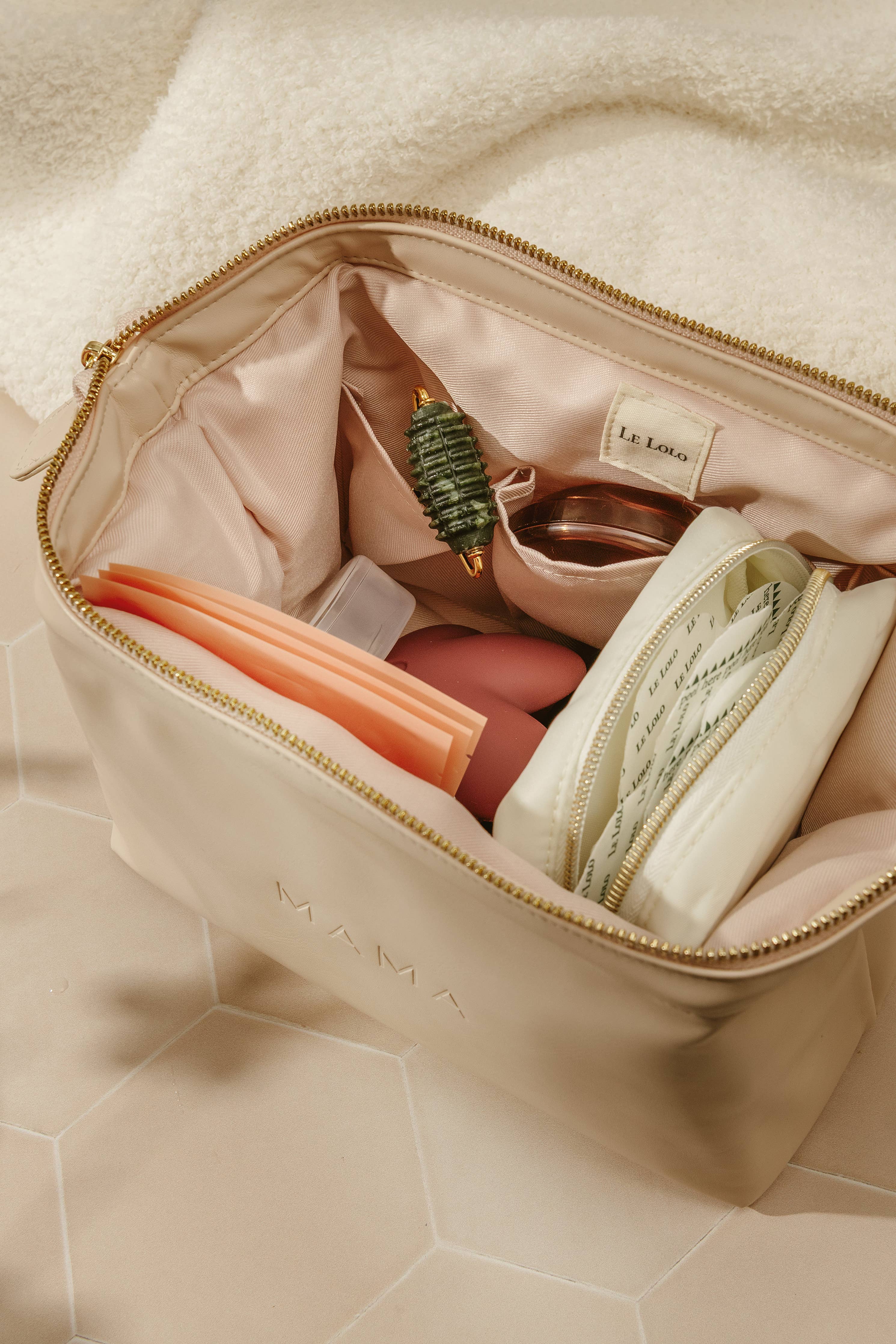 Sac à main en cuir végan pour maman | Cadeau pour nouvelle maman, post-partum, bébé