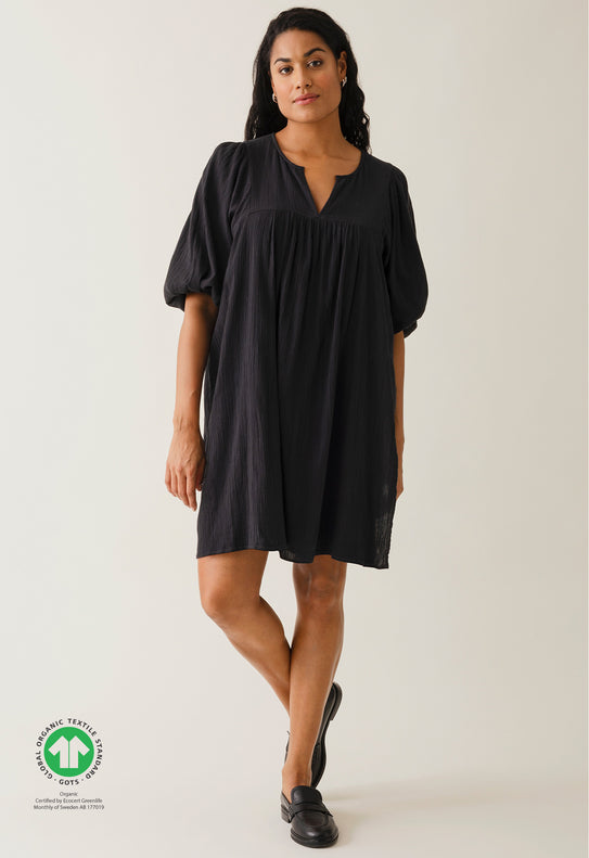 Boho Maternity Mini Dress