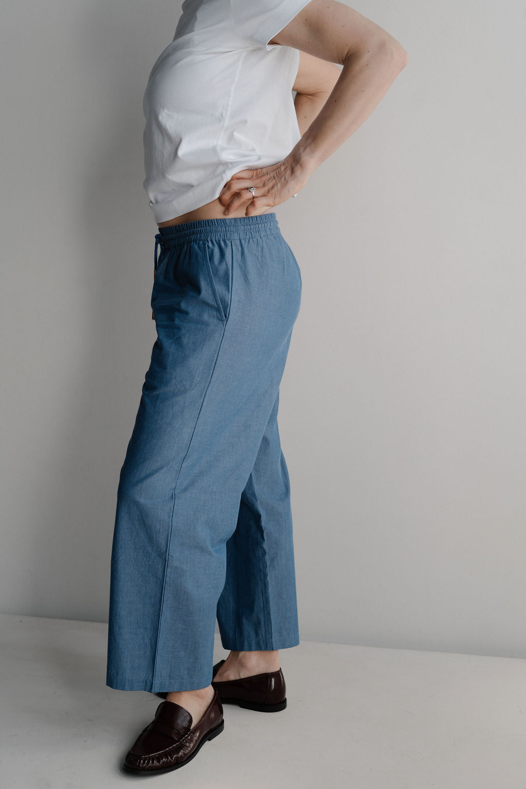 Sylvie Summer Pants - Blue