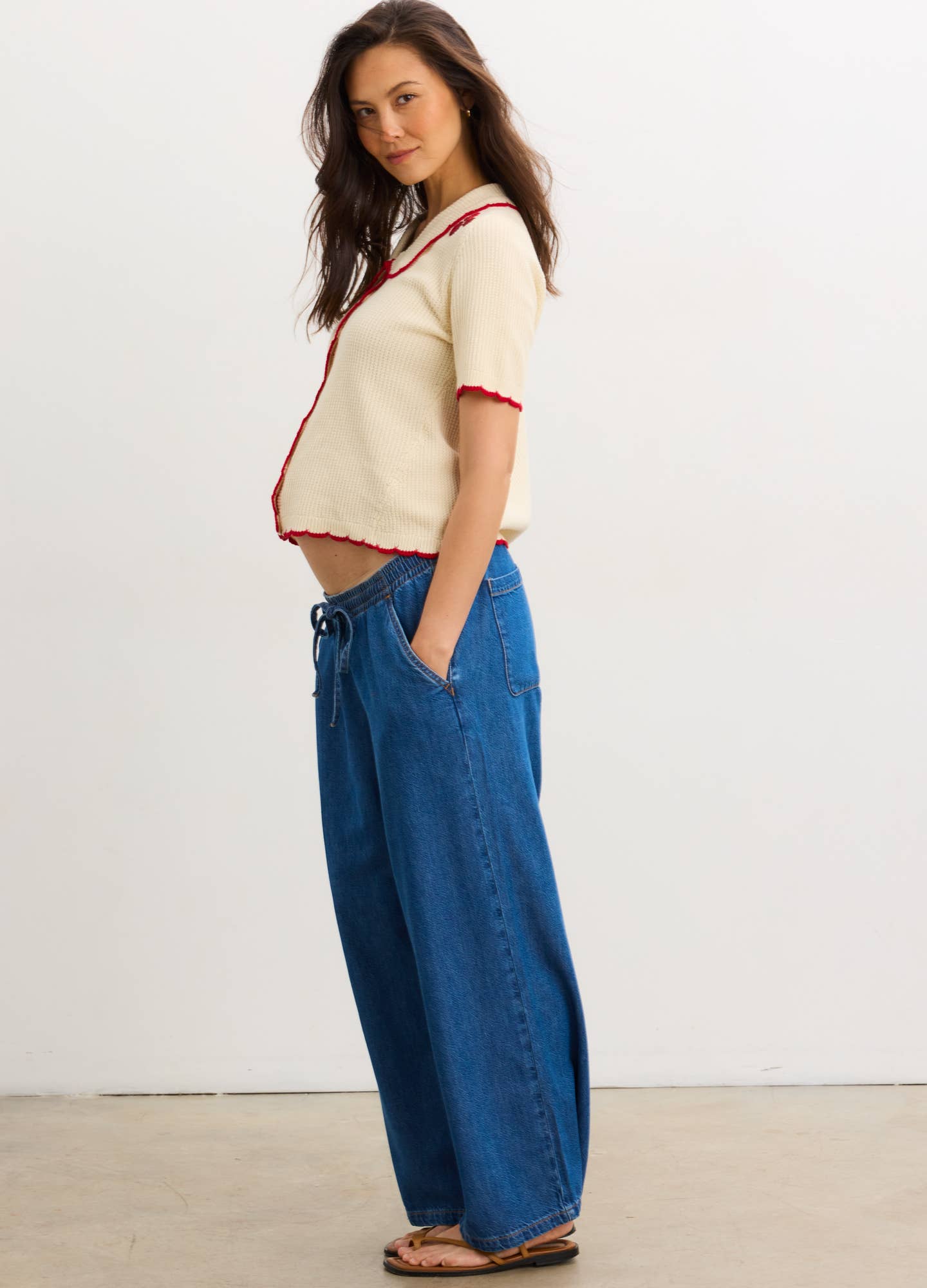 Le cardigan à festons en crochet