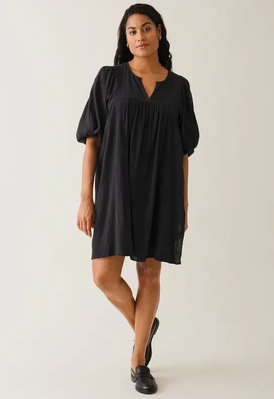 Boho Maternity Mini Dress
