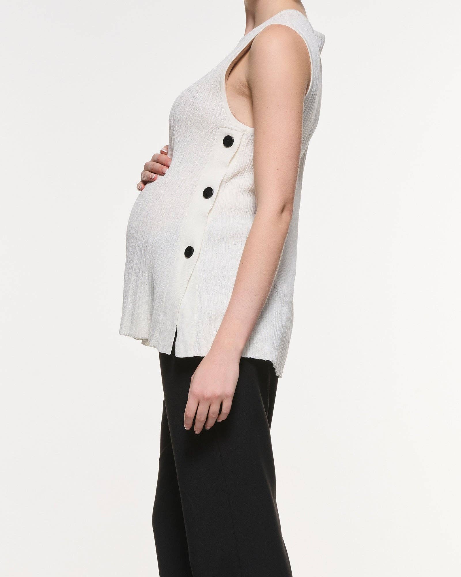 Réservoir d'allaitement en tricot de lin Collette