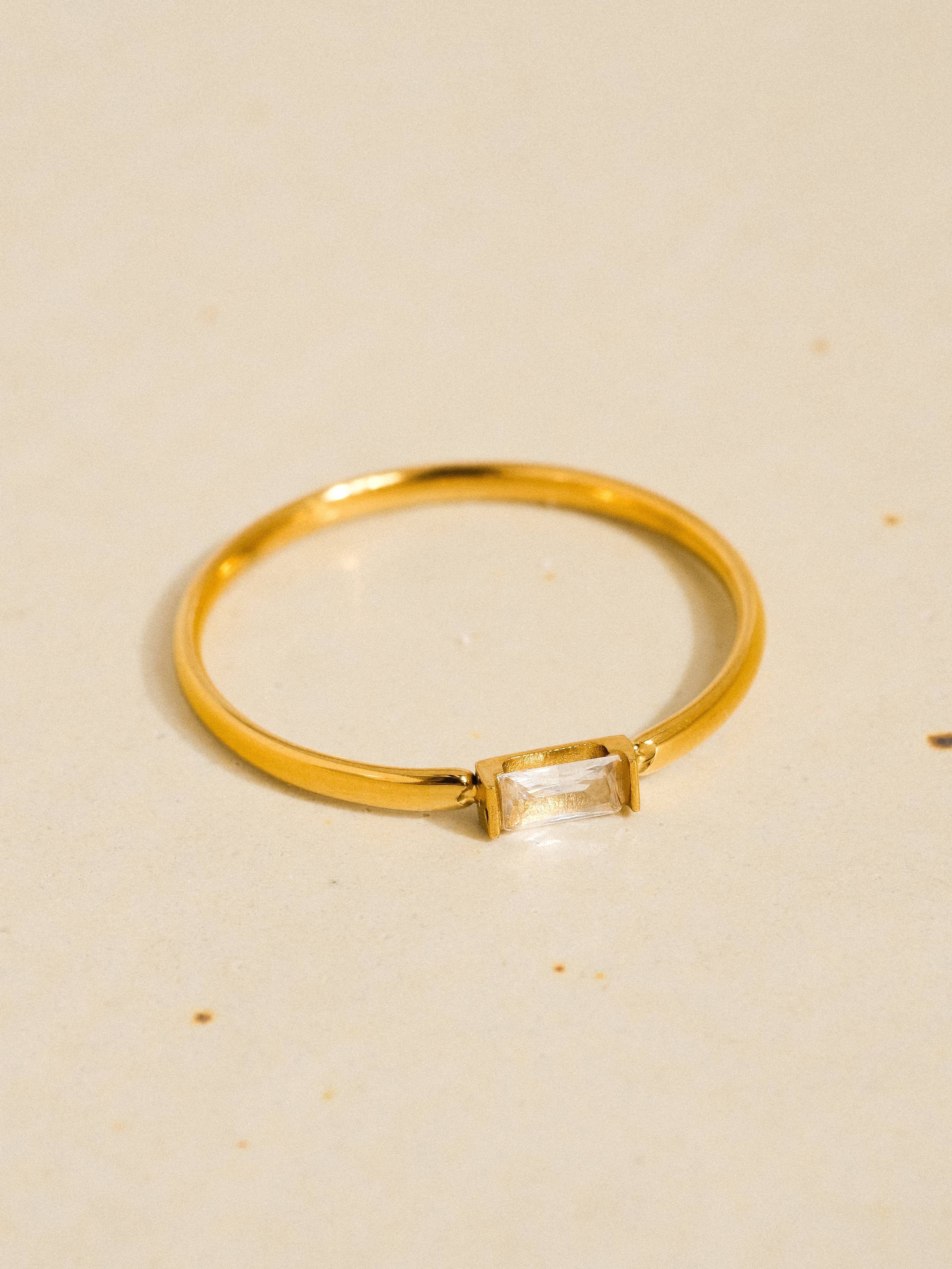 The Côme CZ Band Ring