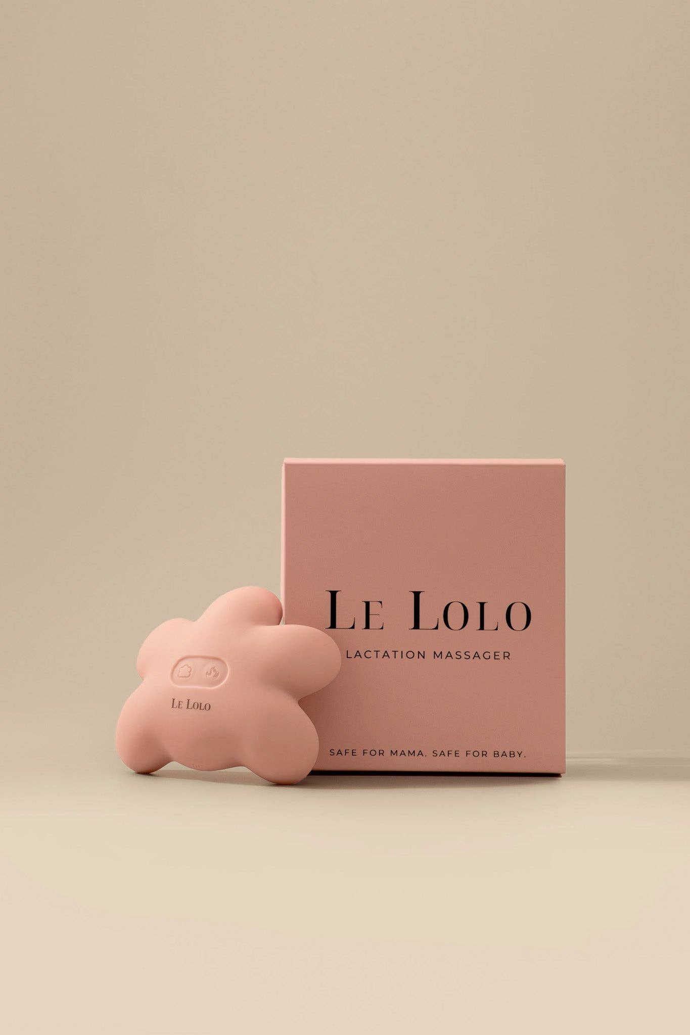 Lactation Massager – Breastfeeding Relief, Heat & Vibration Silicone