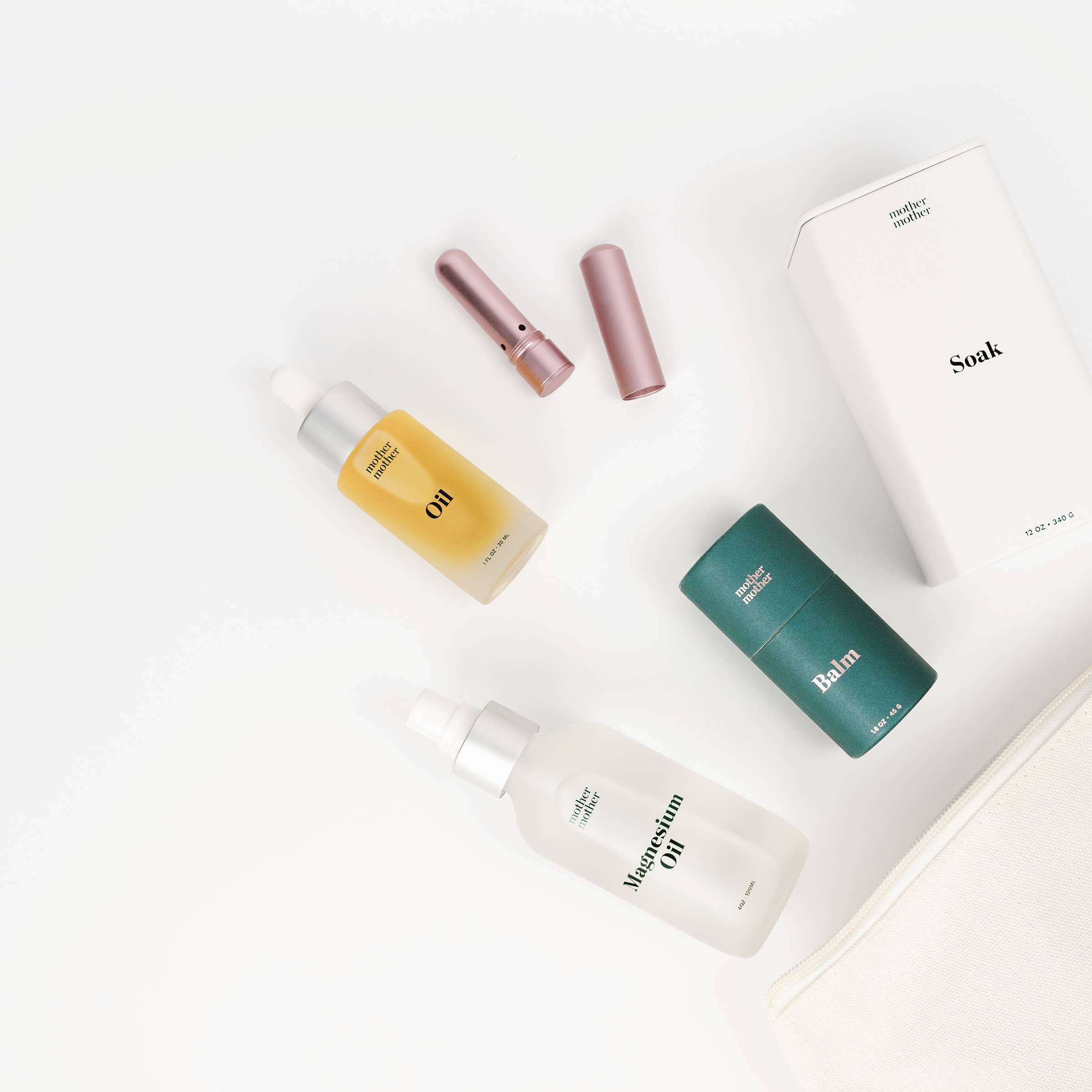 Ensemble de soins personnels pour la grossesse