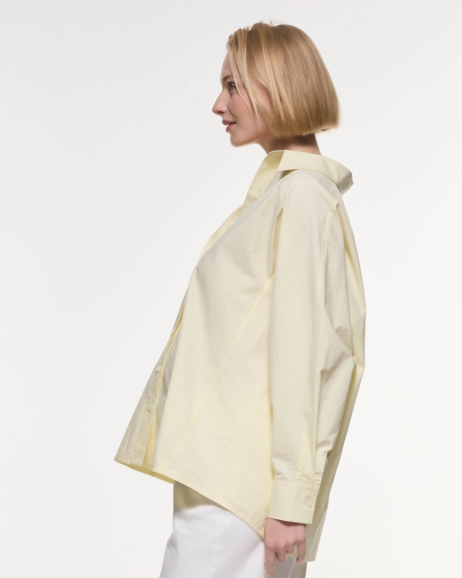 Ella Back Tie Cotton Shirt