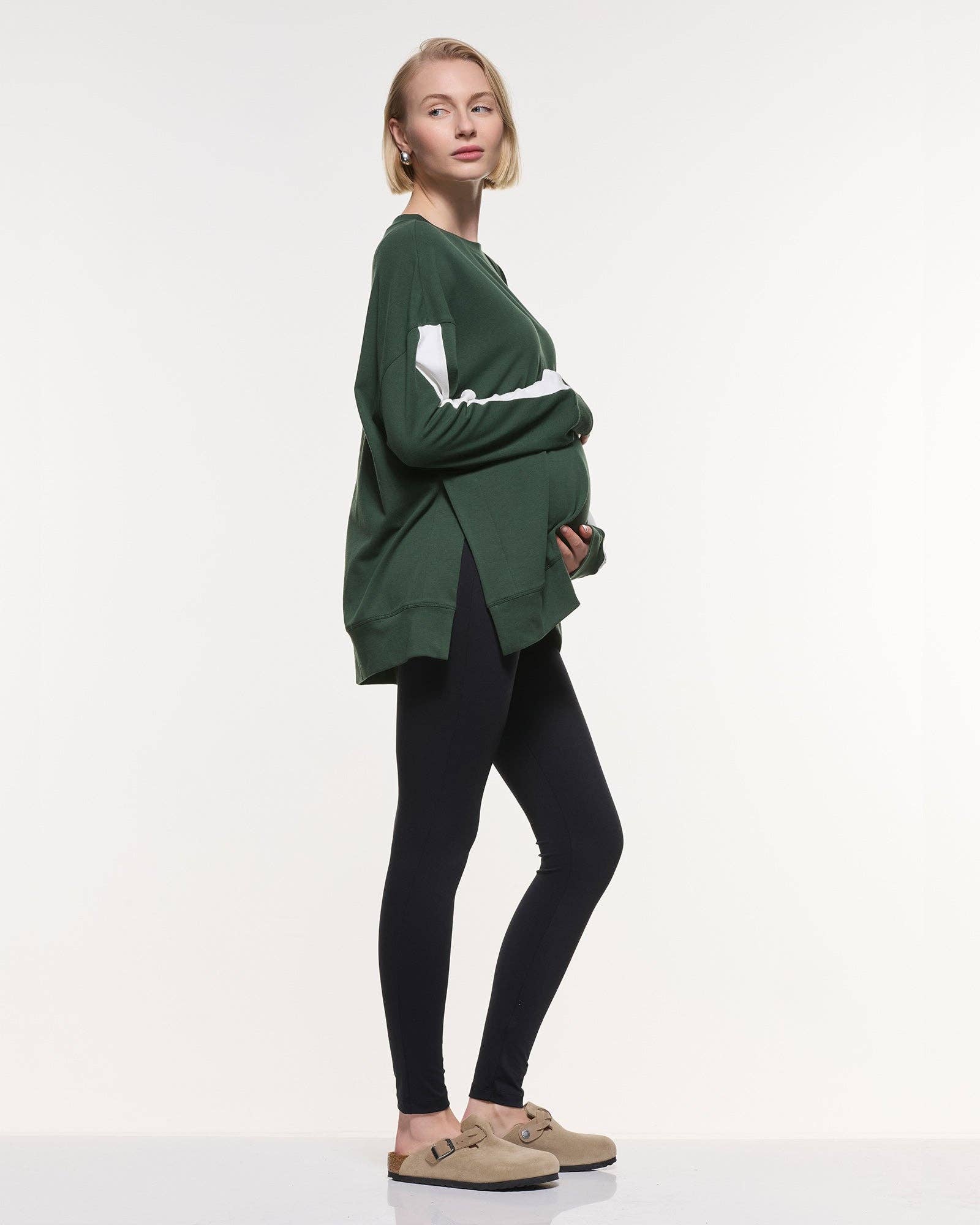 Leggings super extensibles à revers