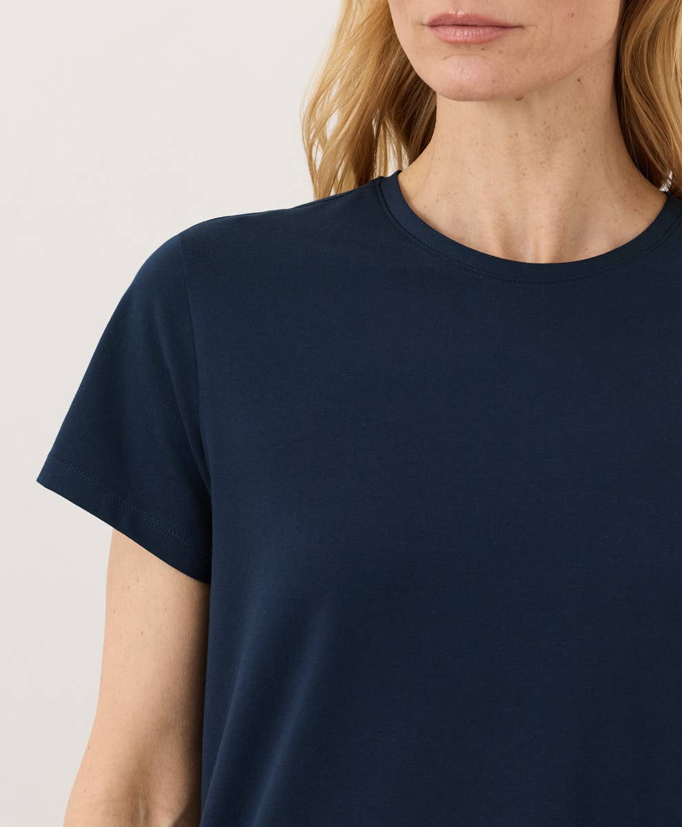 Women's Luxe Essential Crewneck Tee