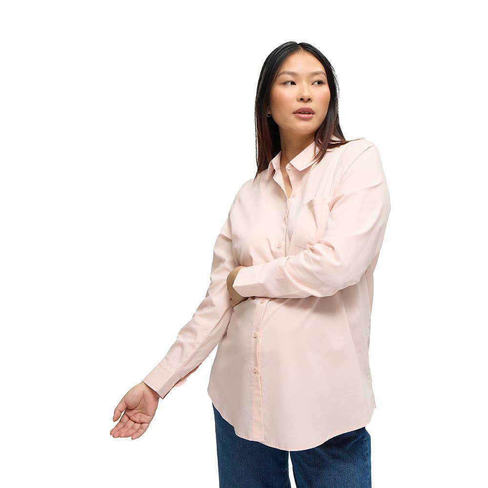 The Classic Poplin Maternity Shirt