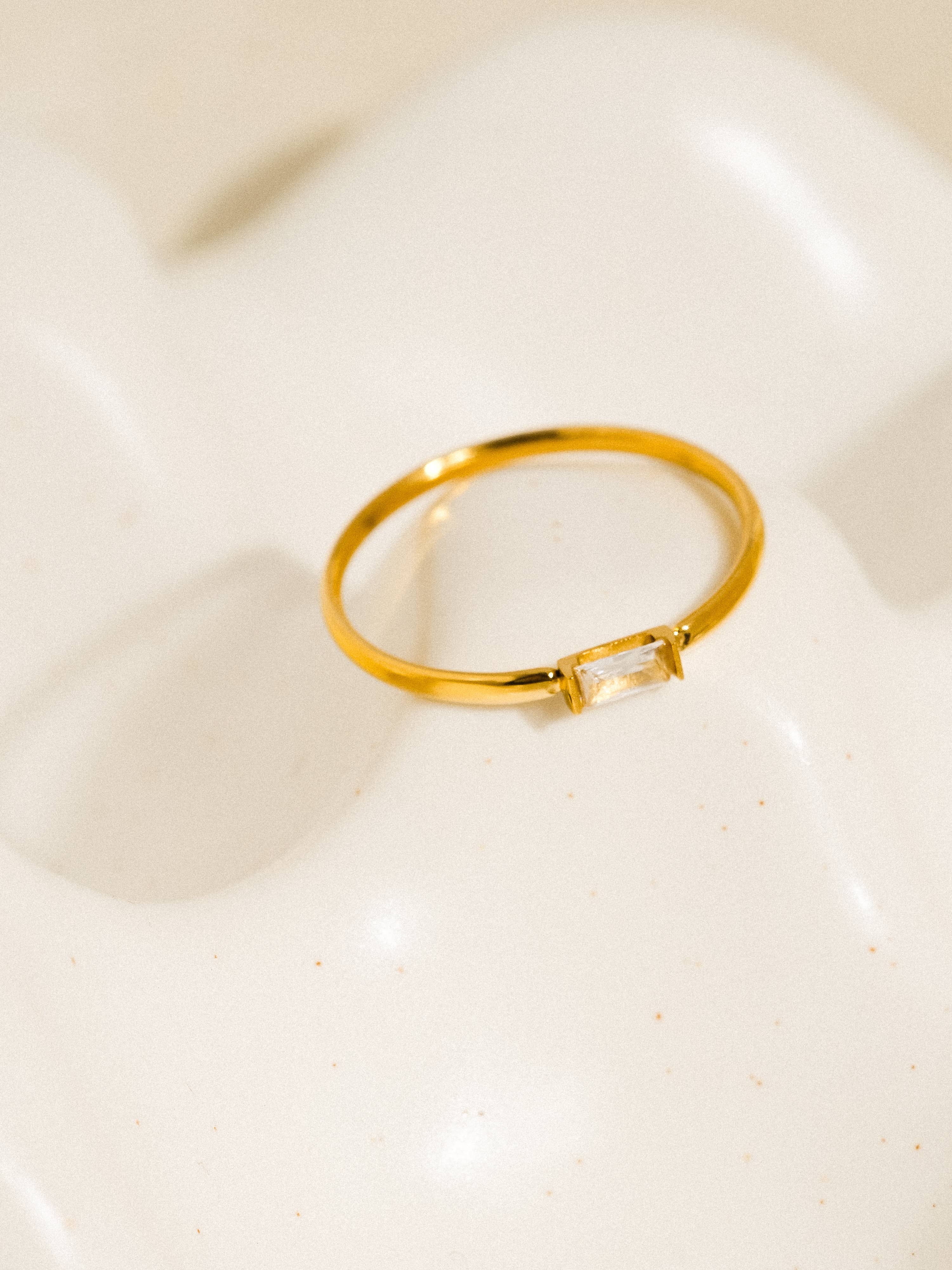 The Côme CZ Band Ring