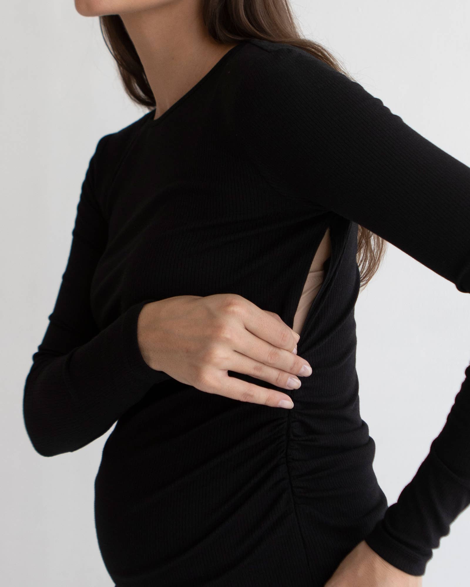 Plateau d'alimentation en bambou côtelé