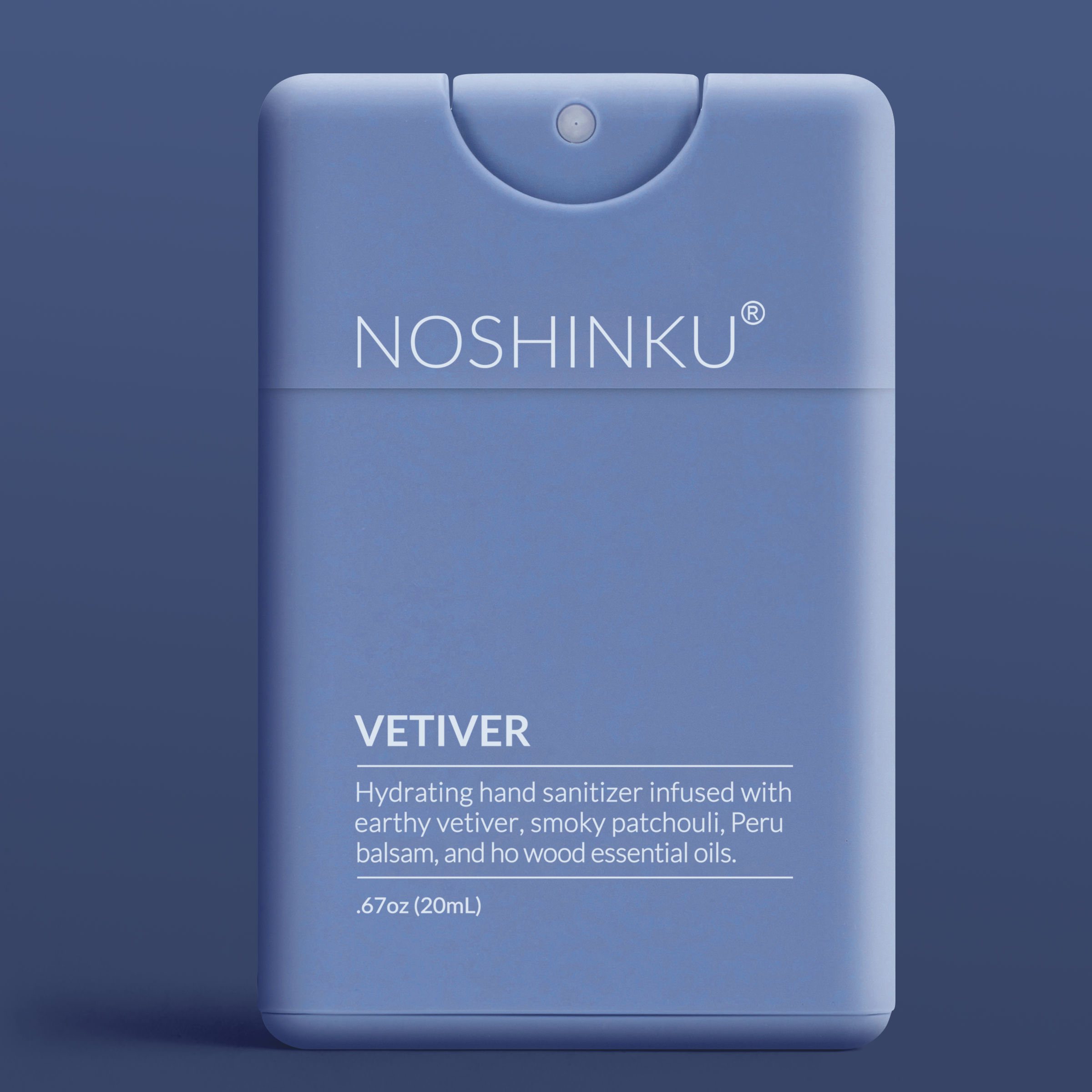 Refillable Vetiver Patchouli Hydrating Pocket Hand Sanitizer