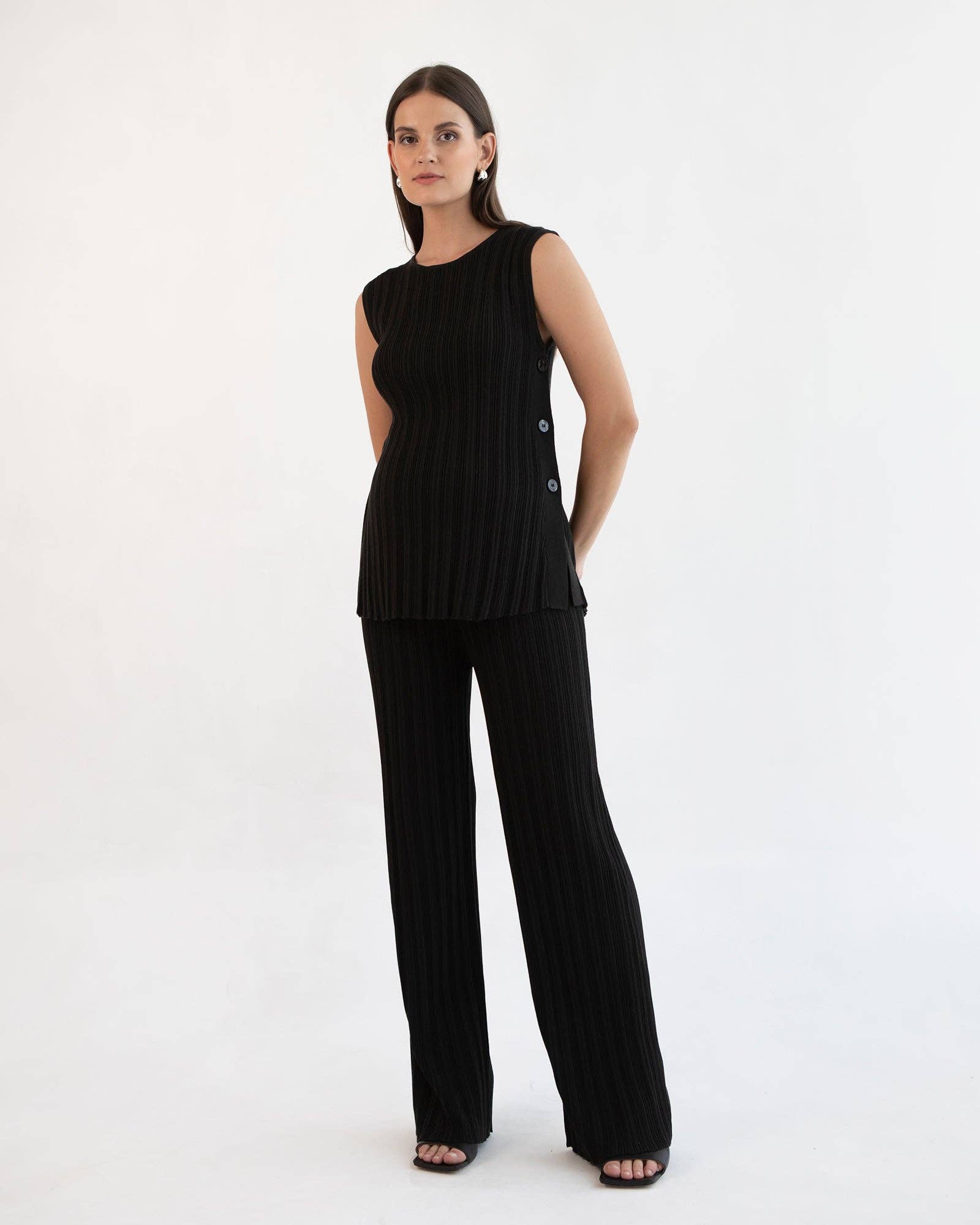 Réservoir d'allaitement en tricot de lin Collette