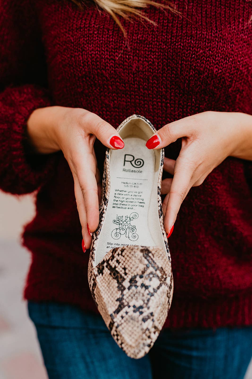 Mocassins Desert Diamond en similicuir imprimé serpent