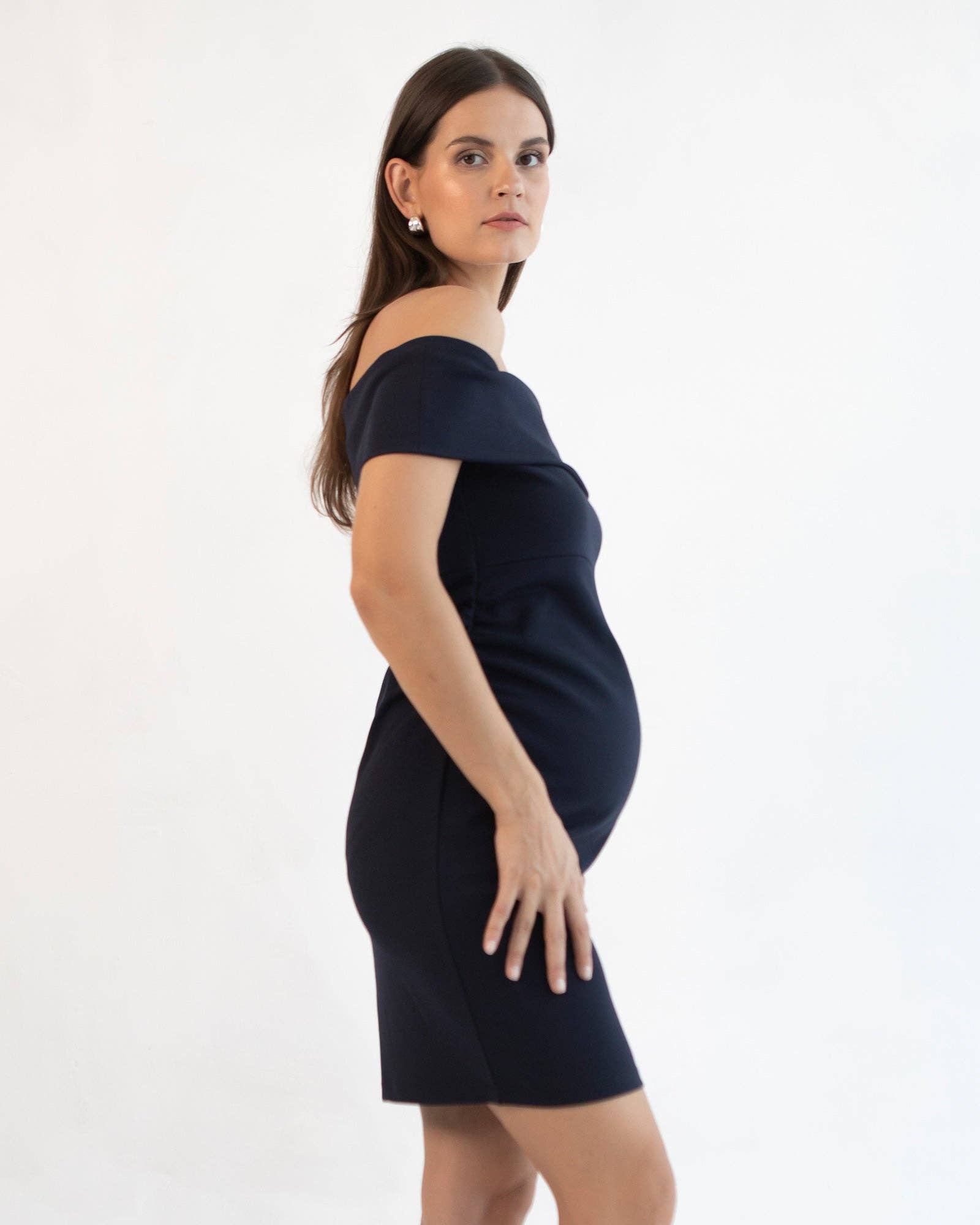Claire Mini Maternity Dress