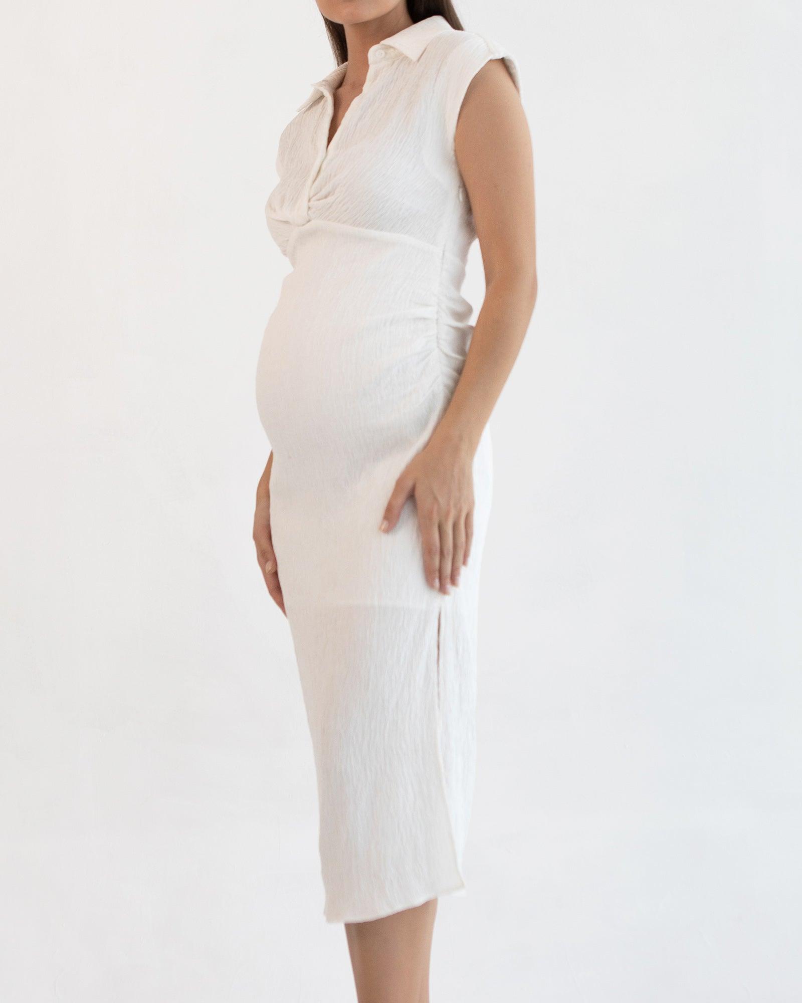 Noah Front Knot Maternity Dress