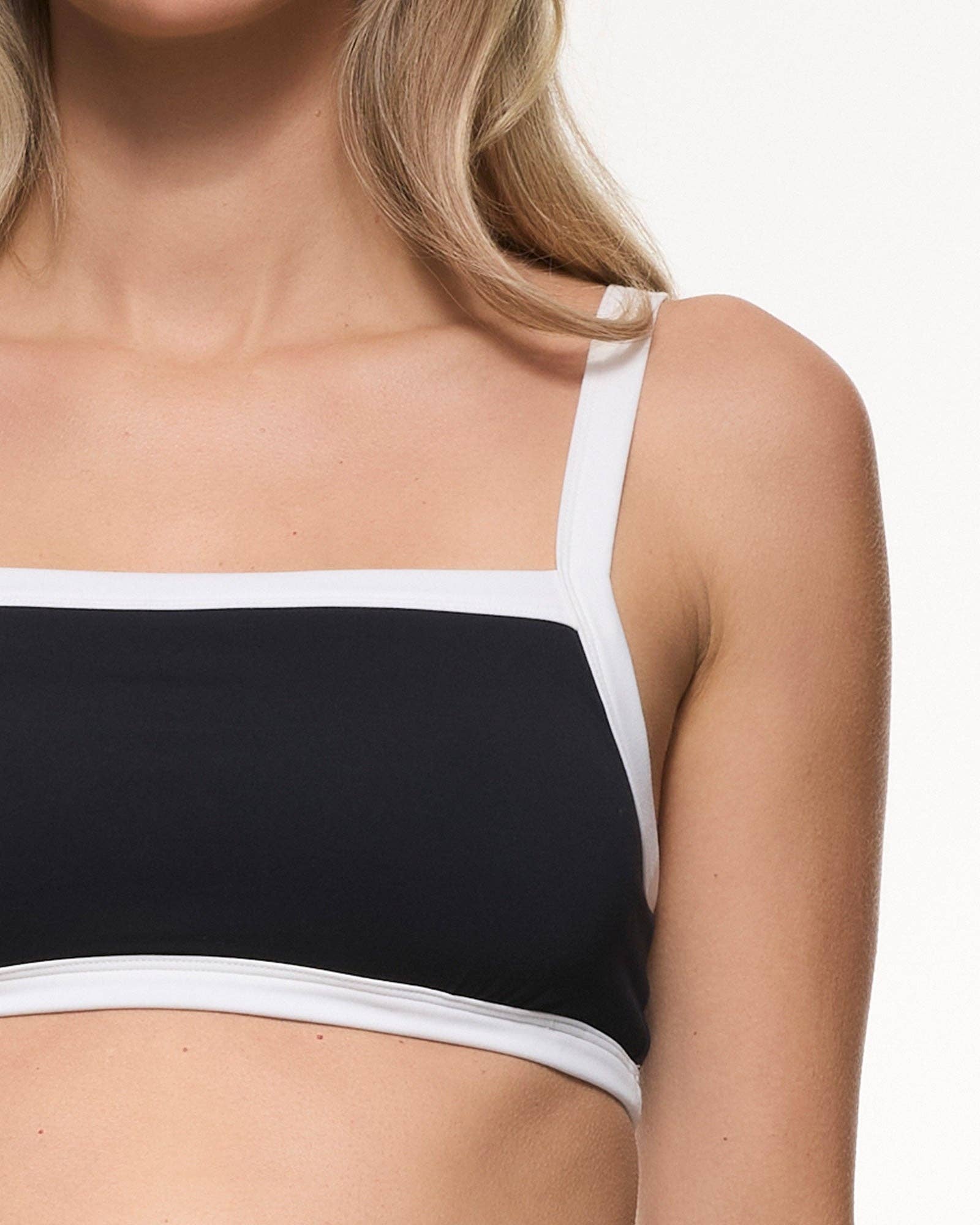 Soutien-gorge actif bicolore – Confort maternité et post-partum