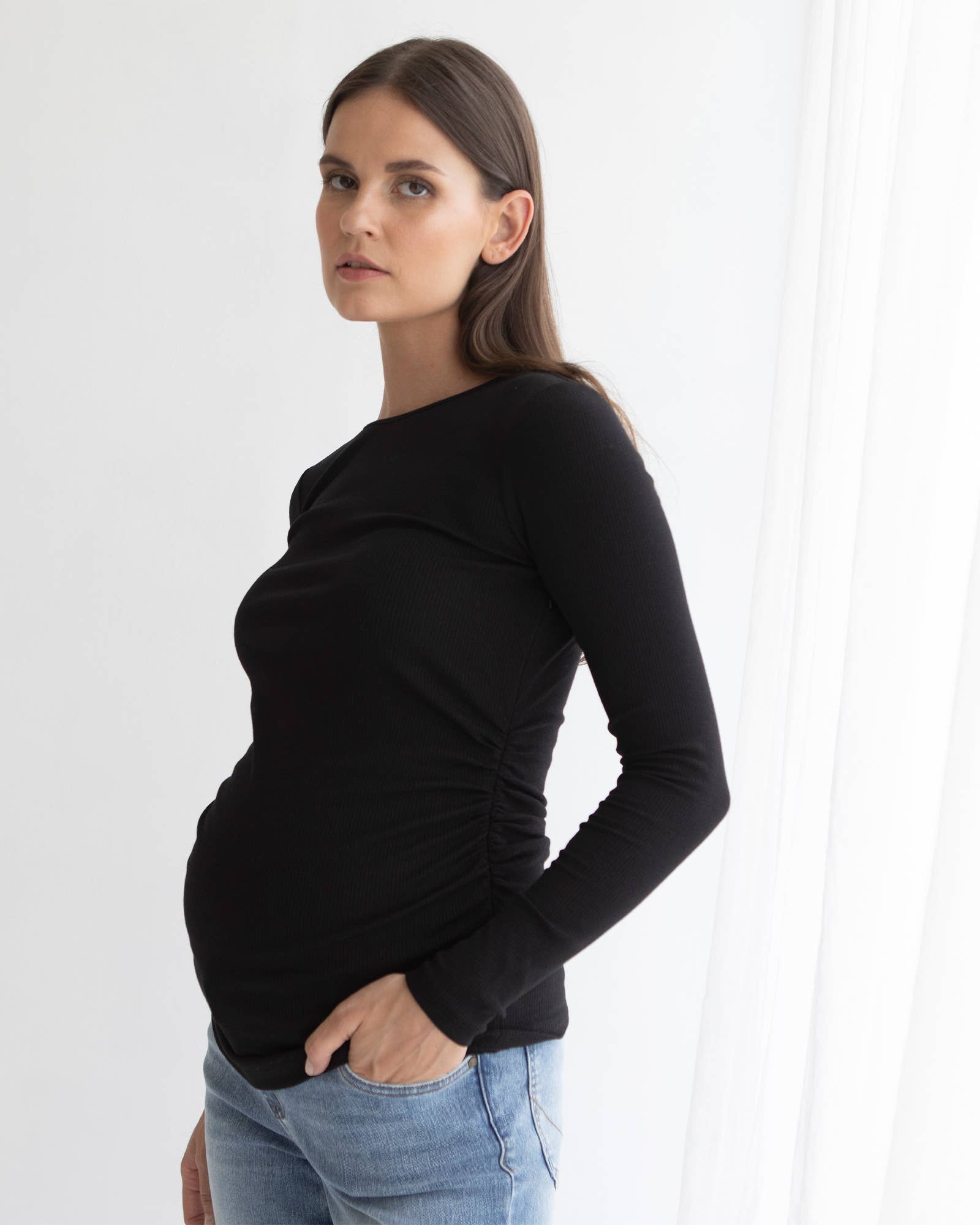 Plateau d'alimentation en bambou côtelé