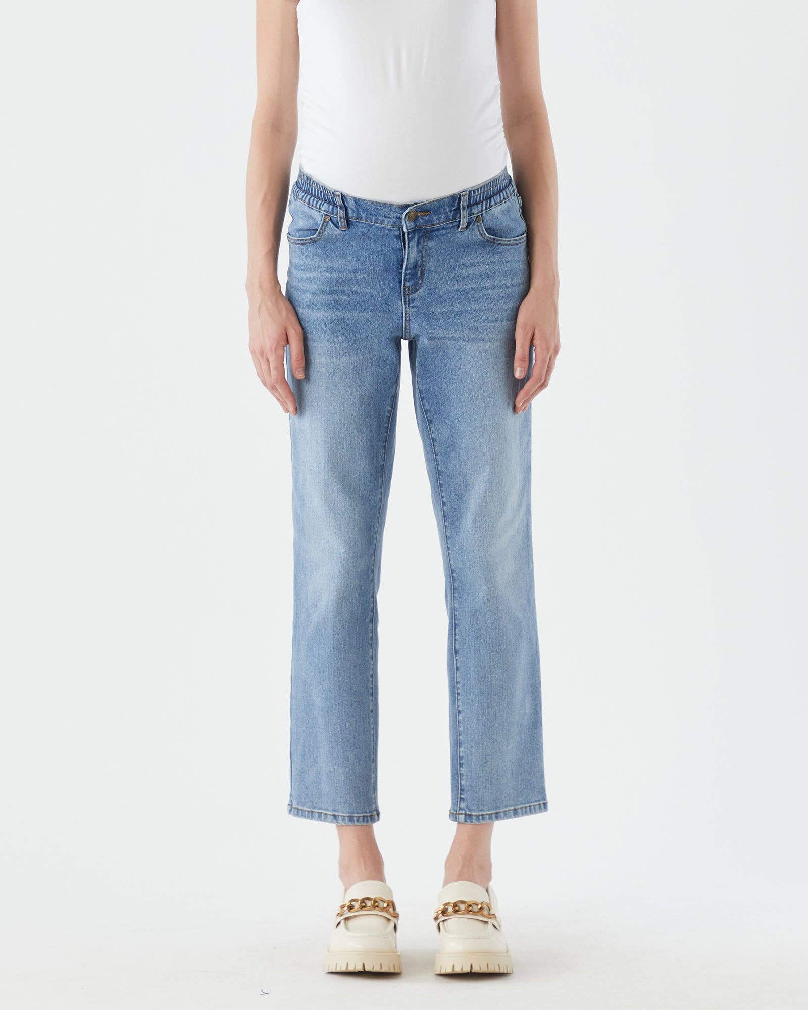 Heaven Slim Ankle Maternity Jeans