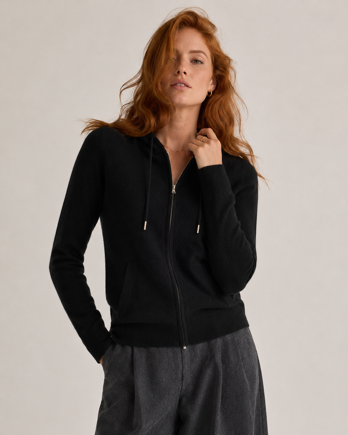 The Ellis Cashmere Hoodie