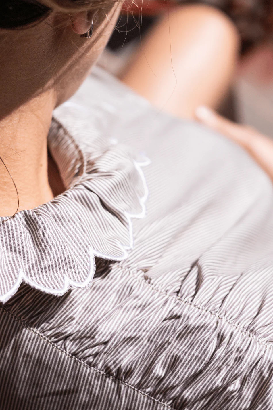 Chemisier en coton Gladys pour maternité et post-partum