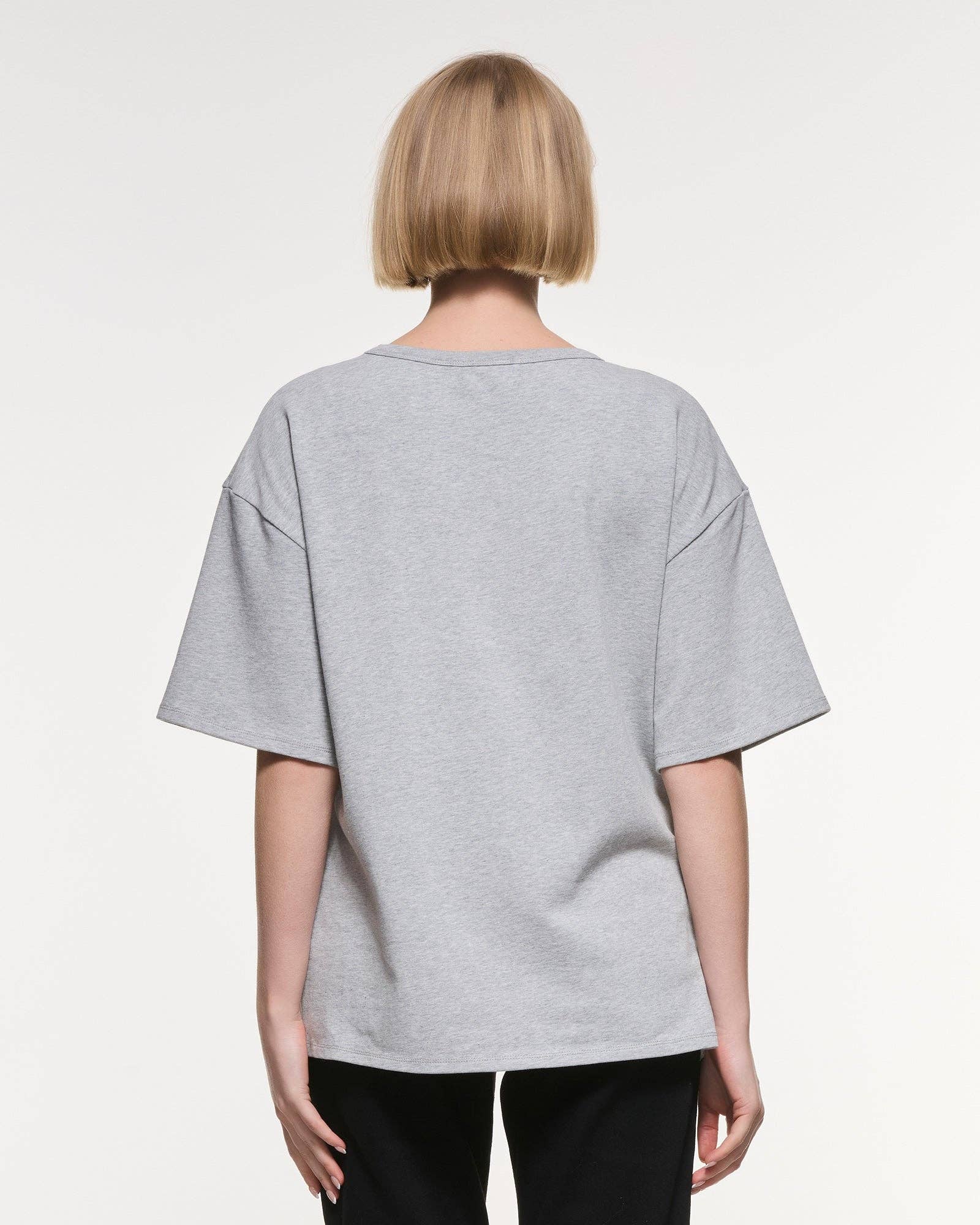 Haut en coton à boutons Luna