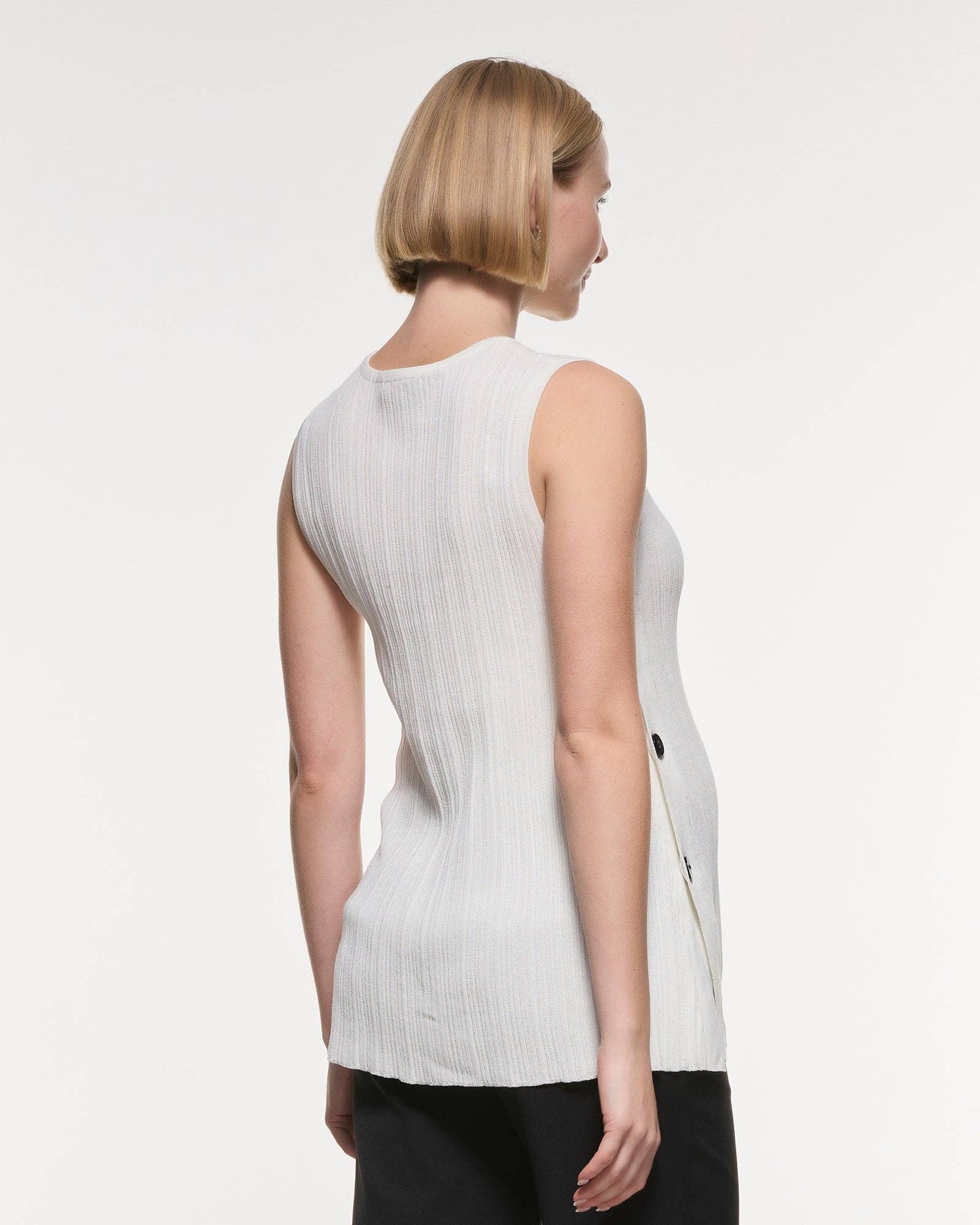 Réservoir d'allaitement en tricot de lin Collette