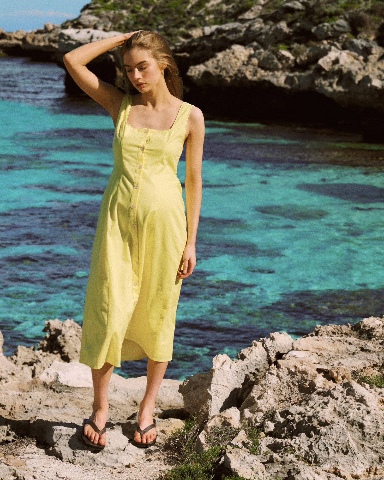Robe midi Isla