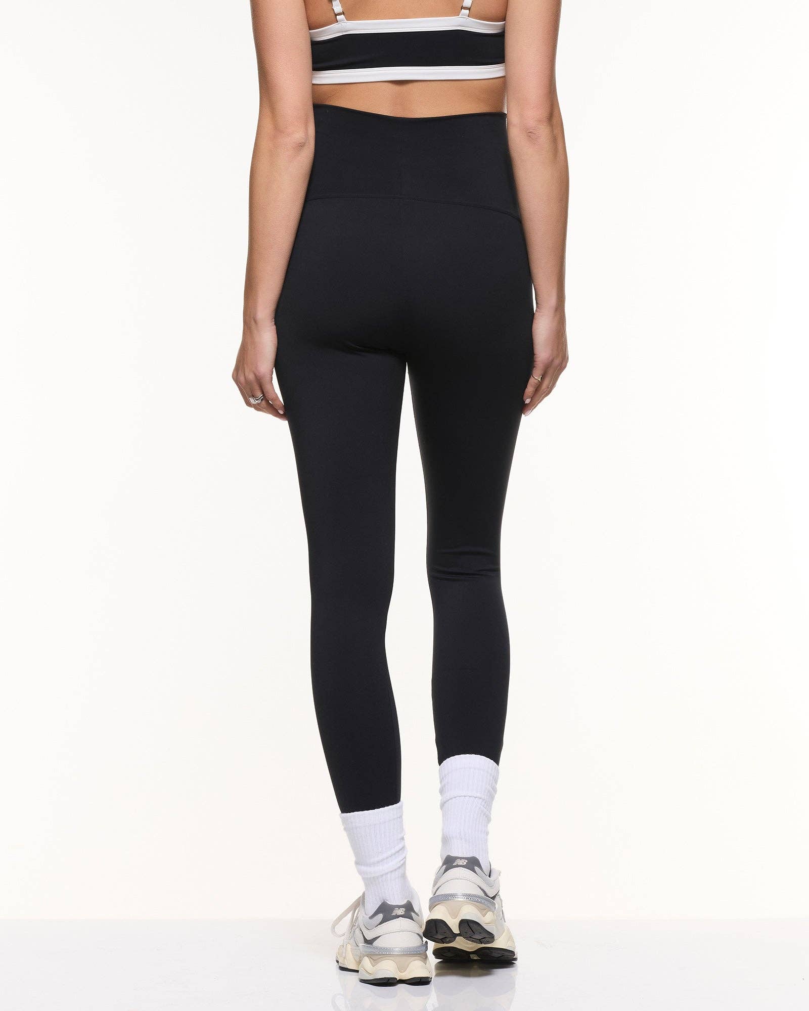 Leggings super extensibles à revers