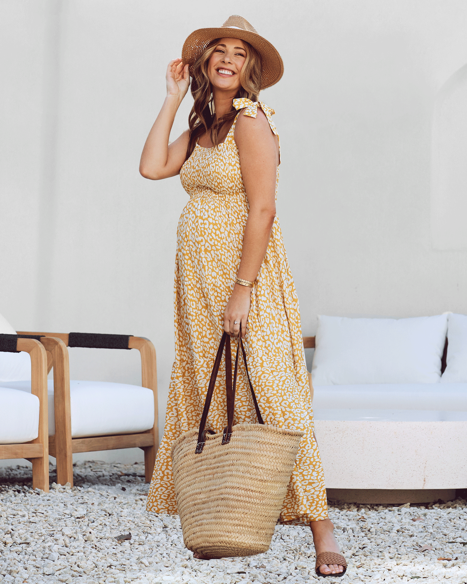 yellow maternity maxi dress Chelsea Ruffle so some details can Color:Misty Pink Graduation White Dresses For COLOR::blue