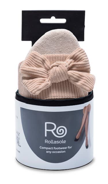 Sandales Honey Sandals – Sandales à enfiler en velours crème avec nœud