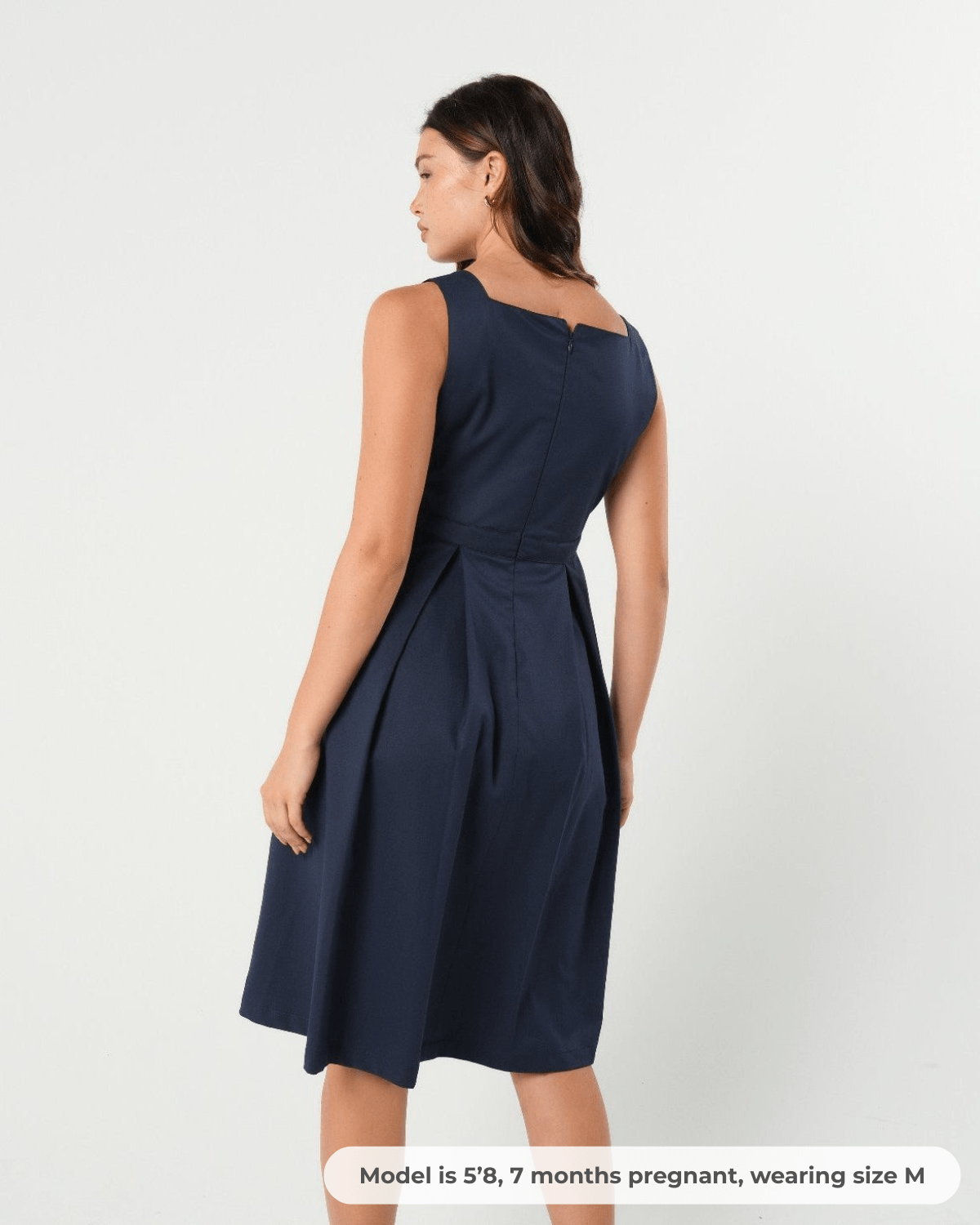 INTO THE BLUE Empire Maternity & Nursing Dress