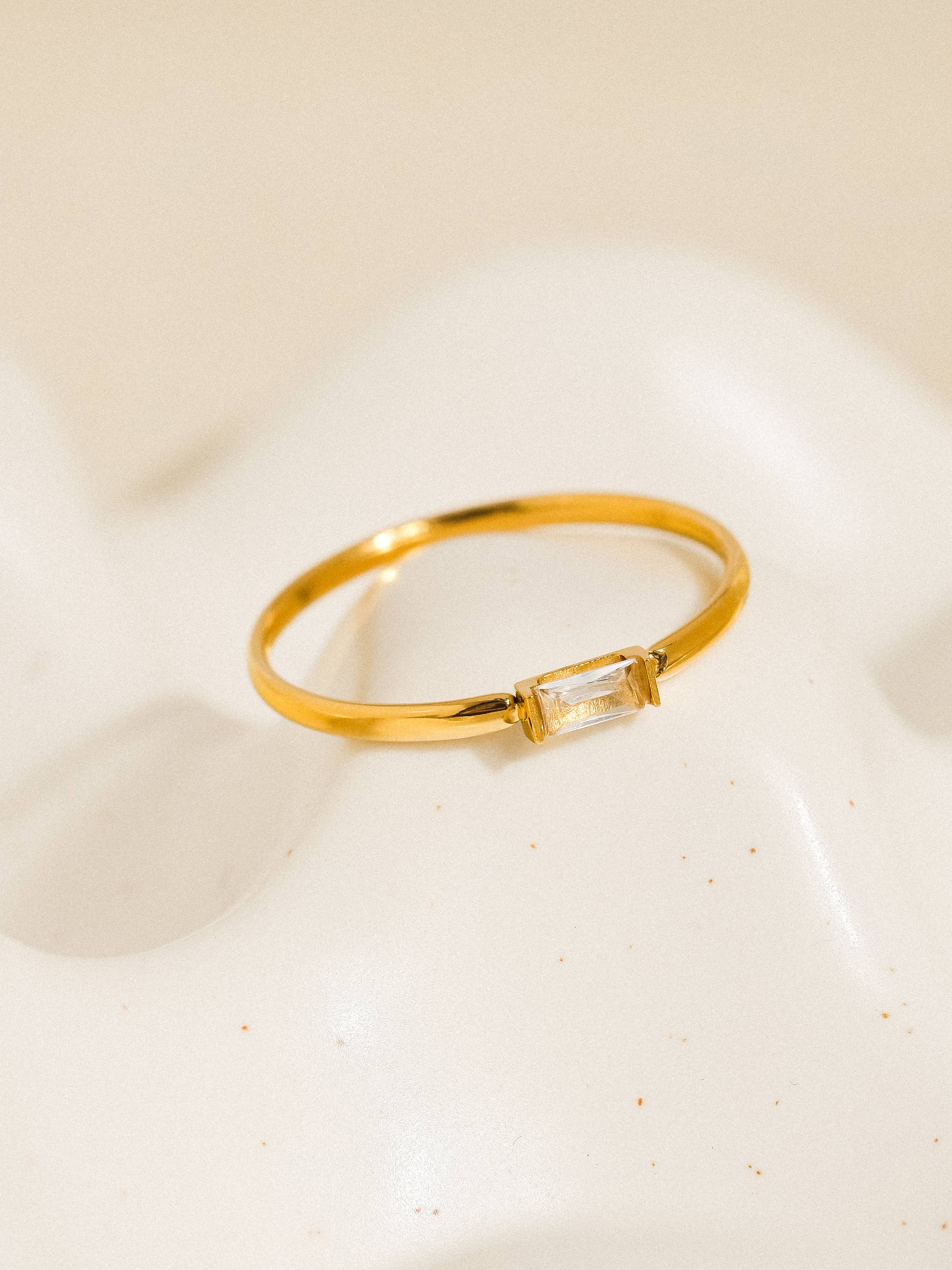 The Côme CZ Band Ring