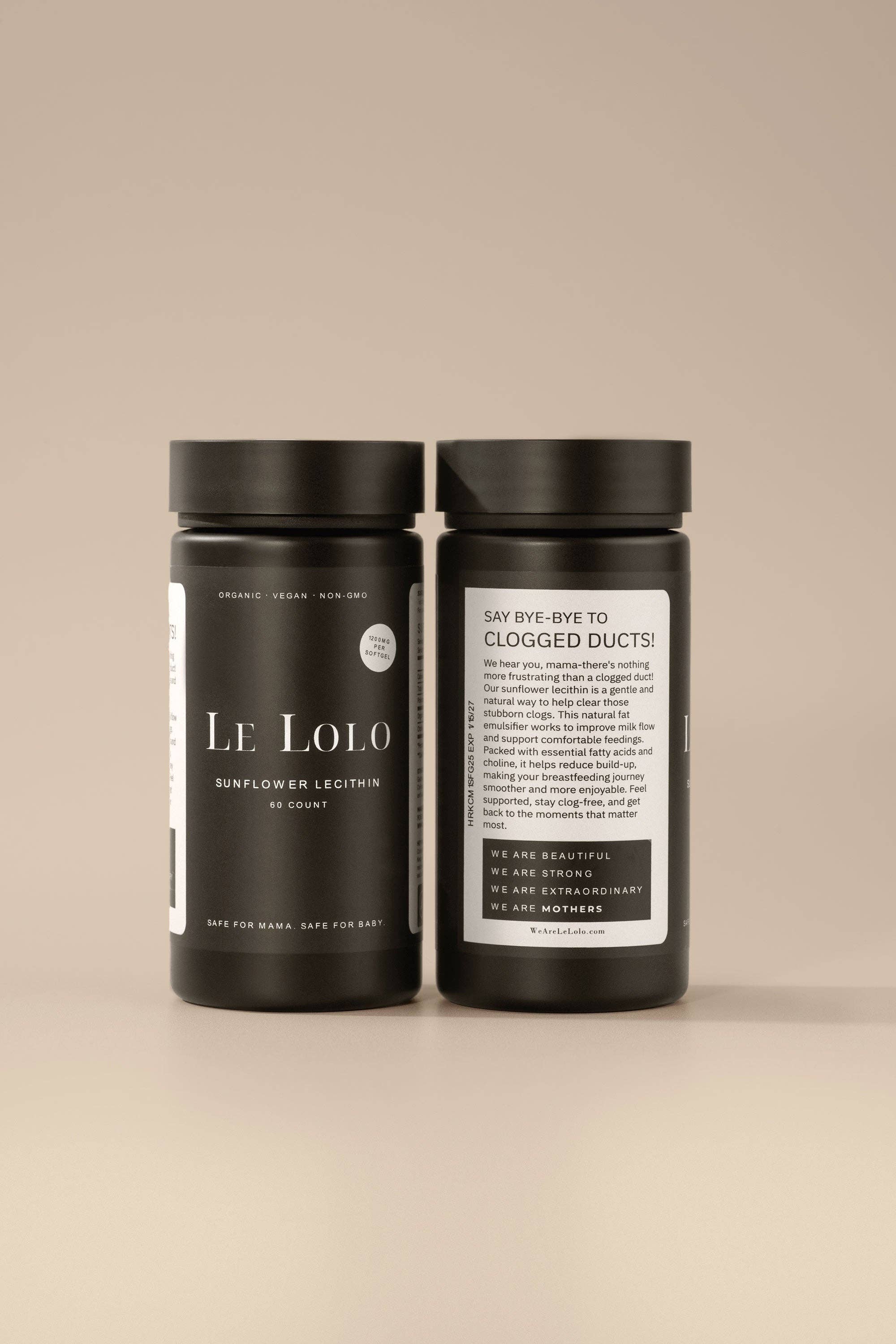 Gélules de lécithine de tournesol – Favorisent la lactation et préviennent l’obstruction des canaux lactifères