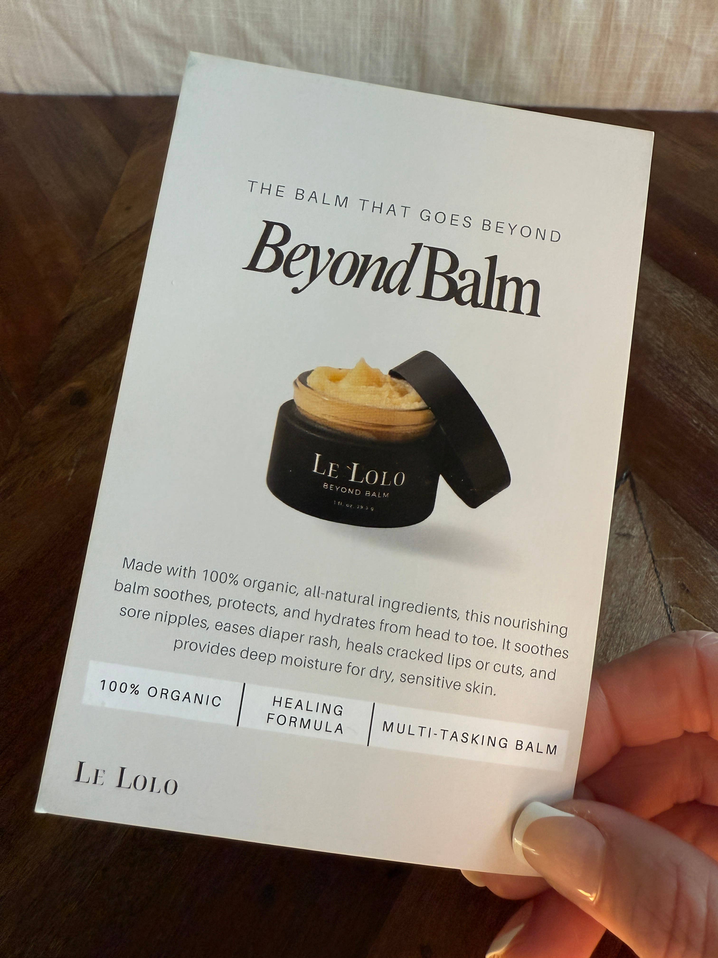 Beyond Balm Nip Cream