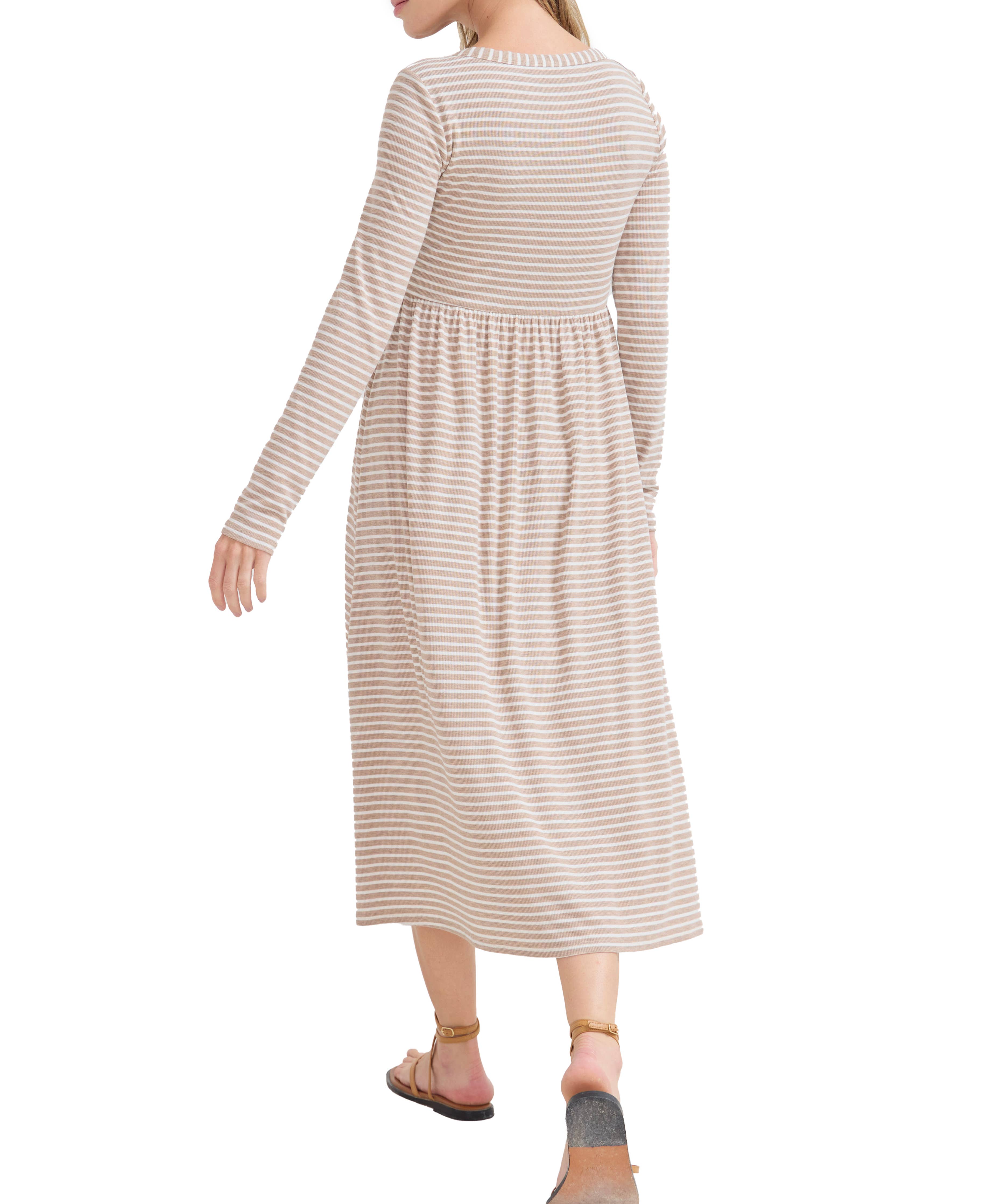 Robe d'allaitement côtelée ultra douce - Nouveauté