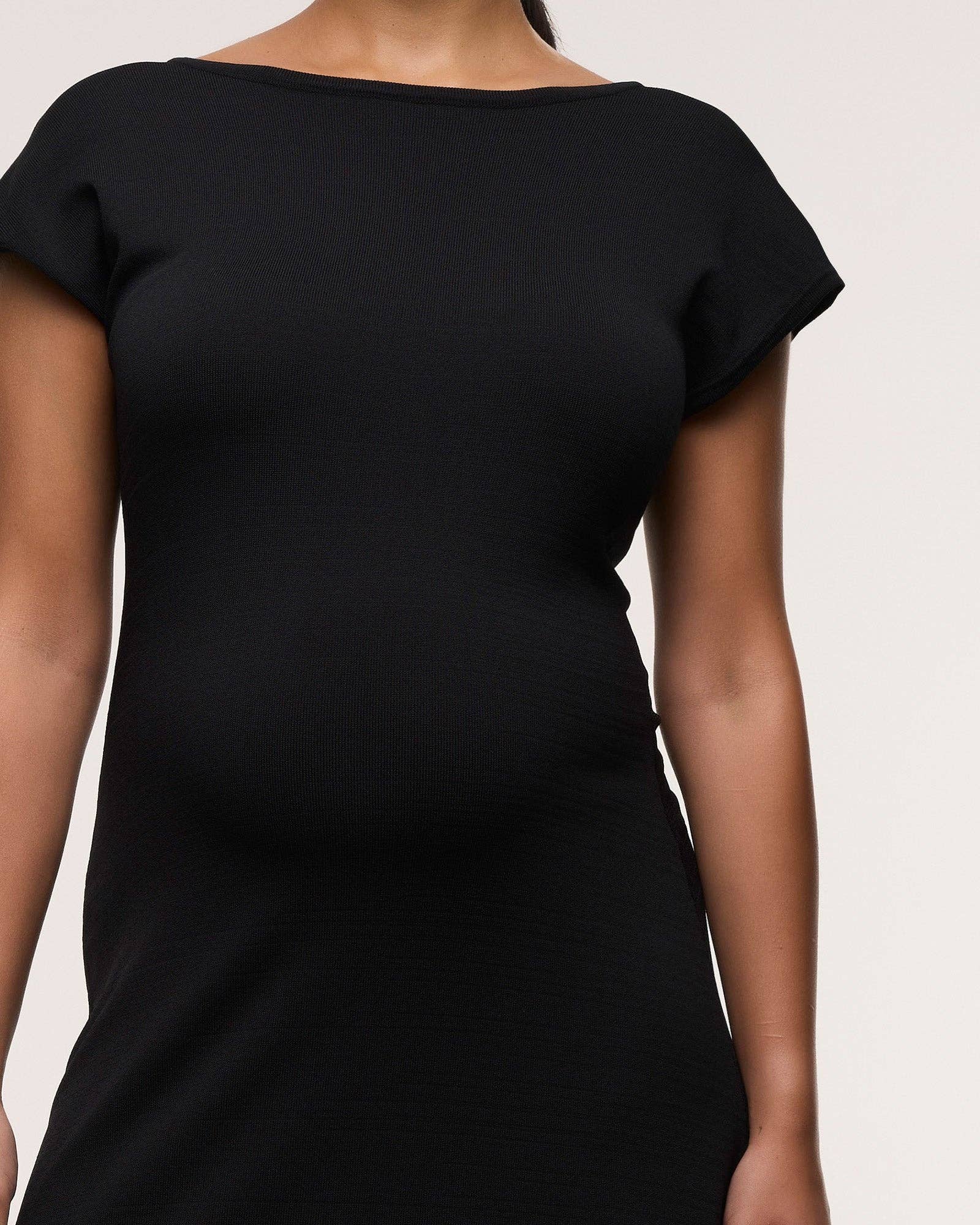 Grace Cap Sleeve Maternity Dress