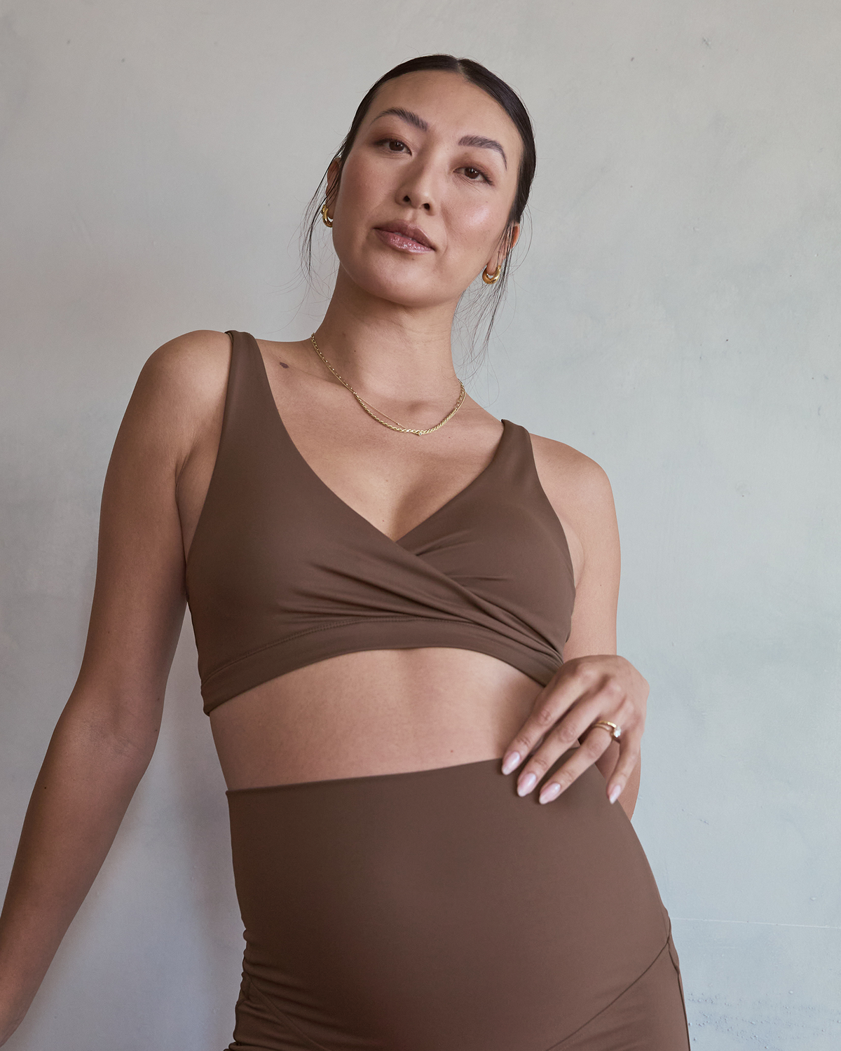 Cross Wrap Nursing Bra