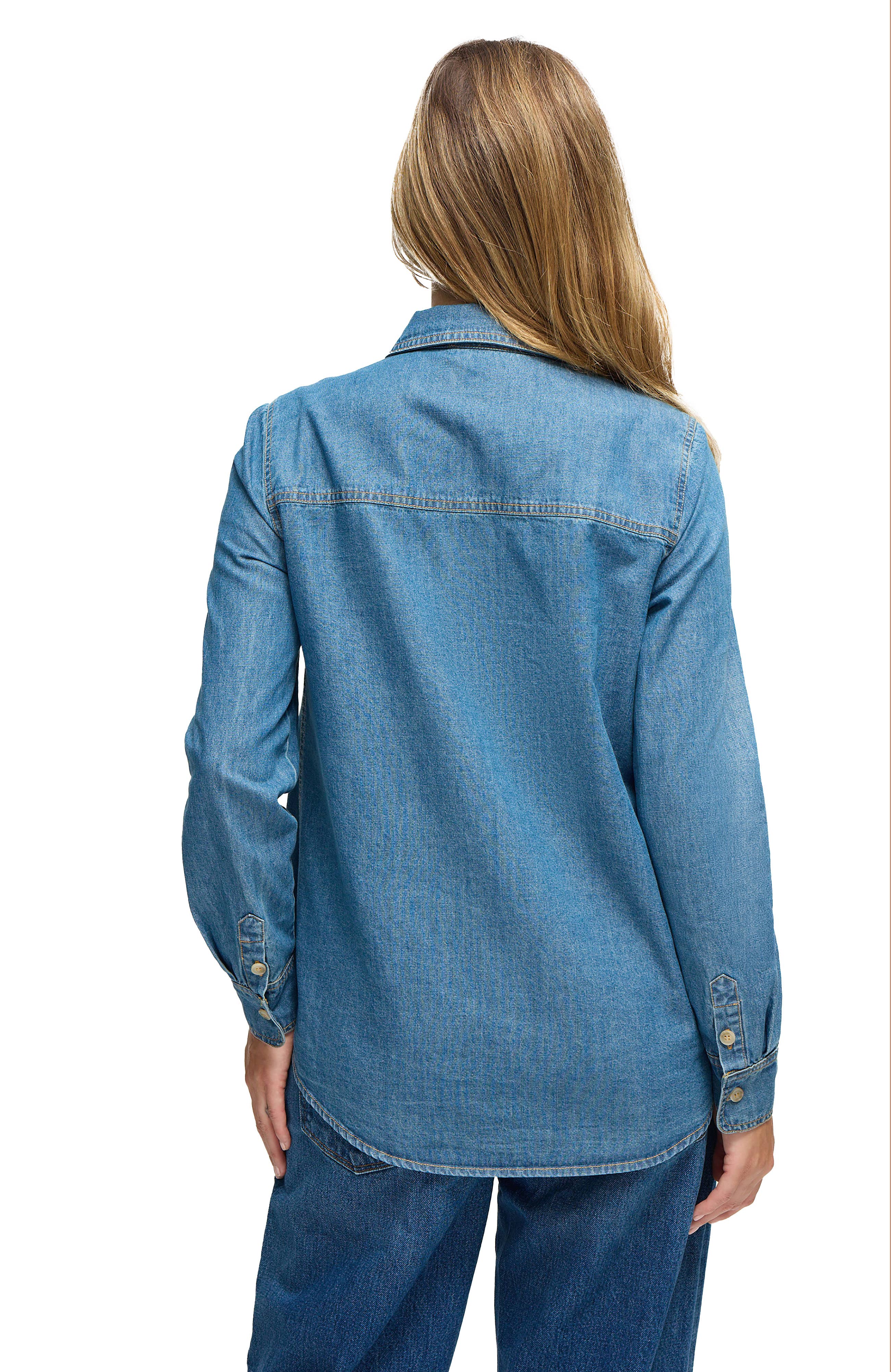 The Relaxed Denim Shirt