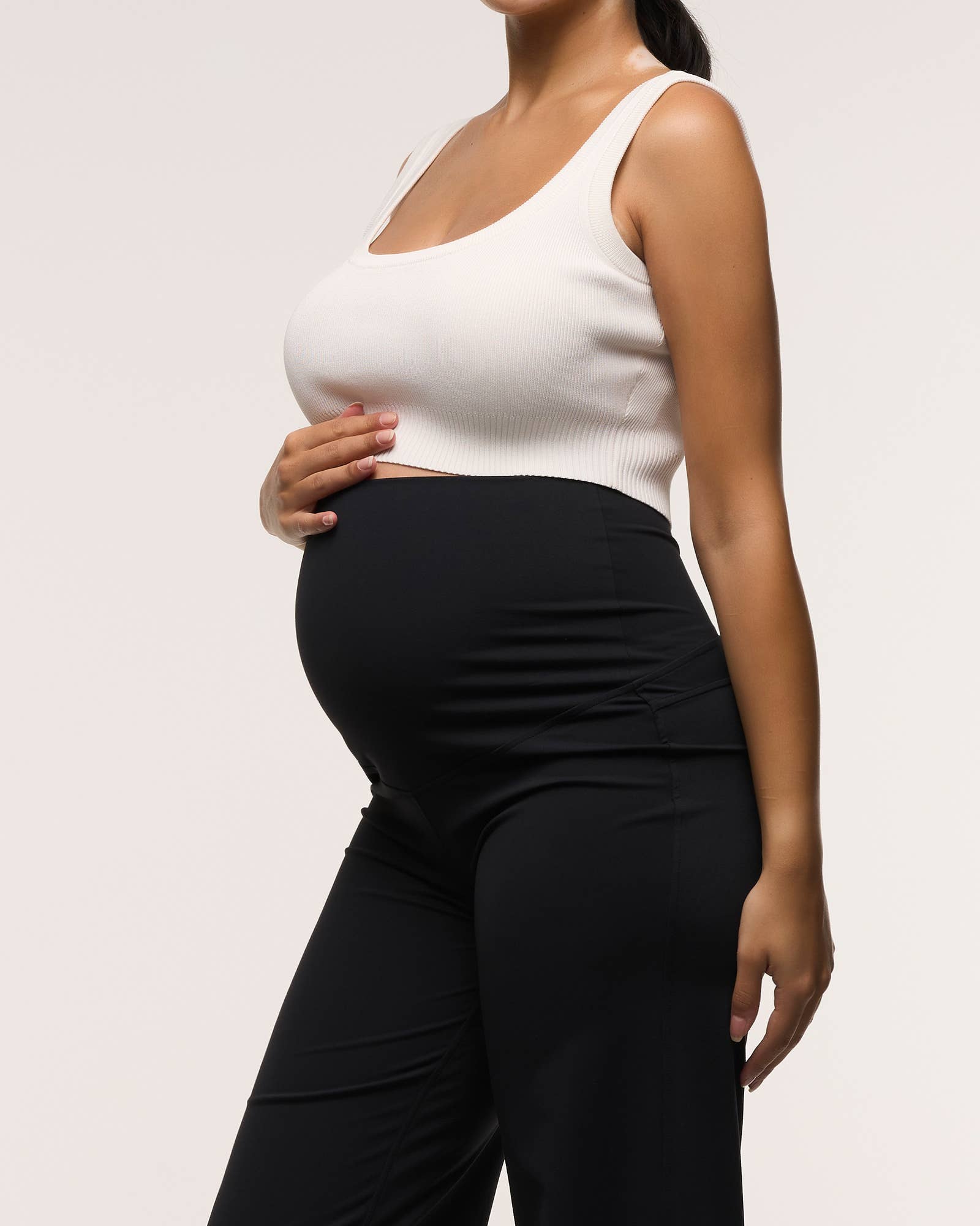 Leggings larges couvrant le ventre