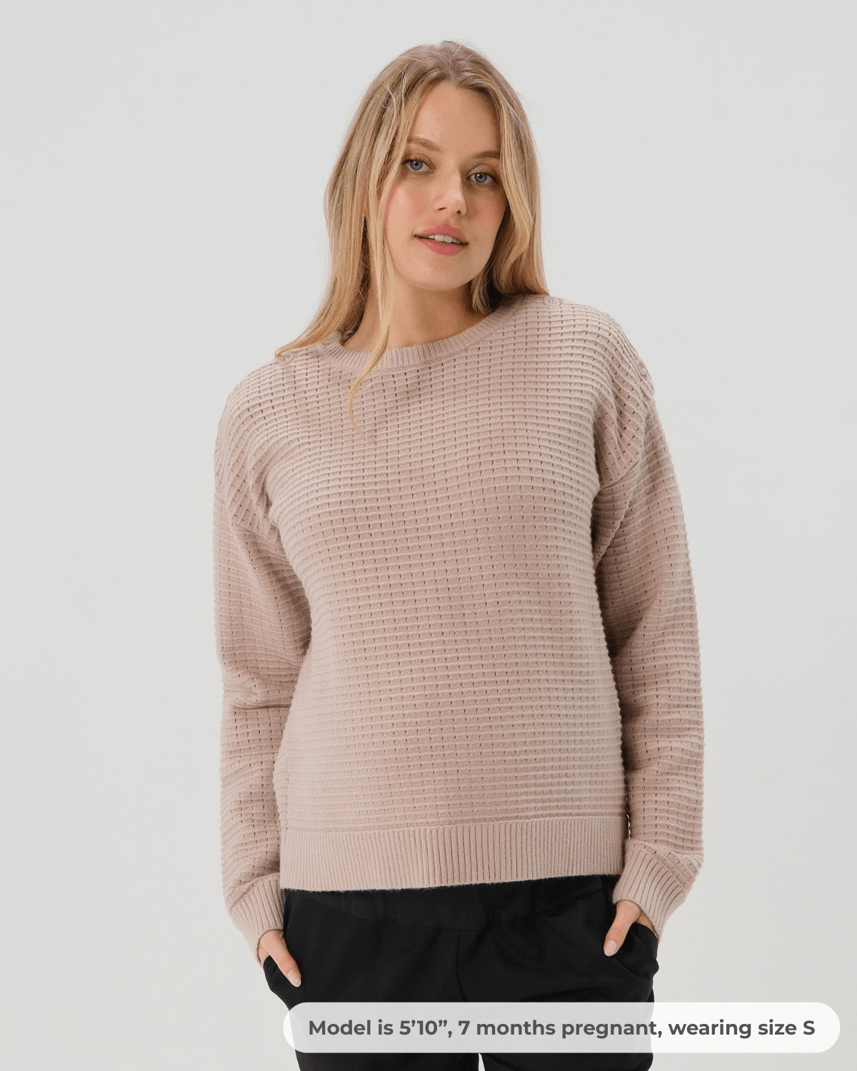 Skye Maternity & Nursing Knit Sweater