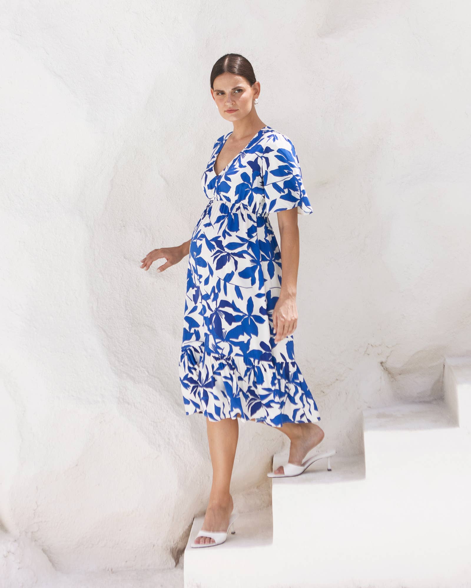 Robe d'allaitement Anika Midi