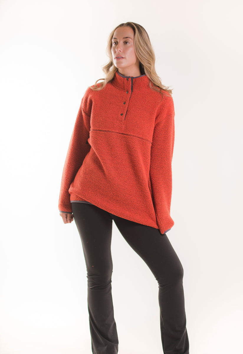 Pull en laine à poils longs années 90